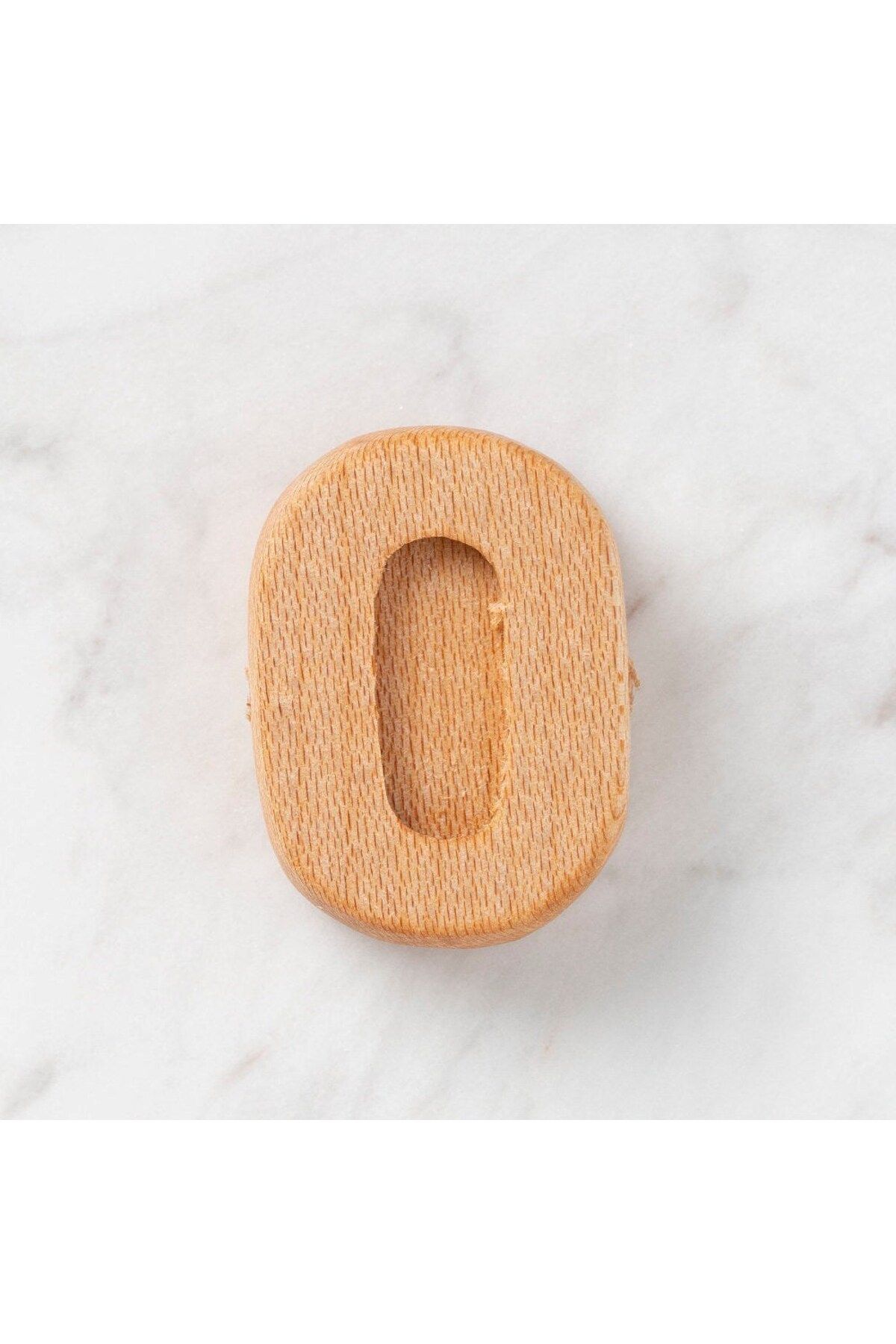 KfksStore Hobi Baby Organik Ahşap Harf - O