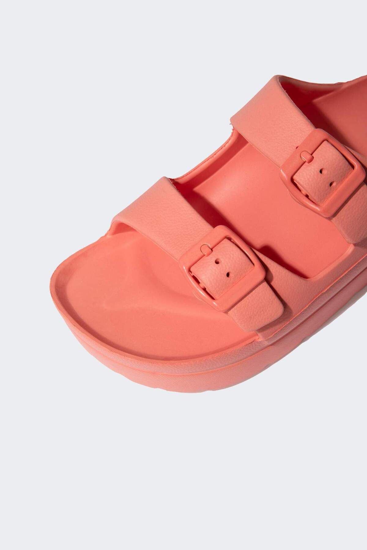 DeFacto-High Sole Double Banded Women's Eva Slippers - C0701AX24SM 6