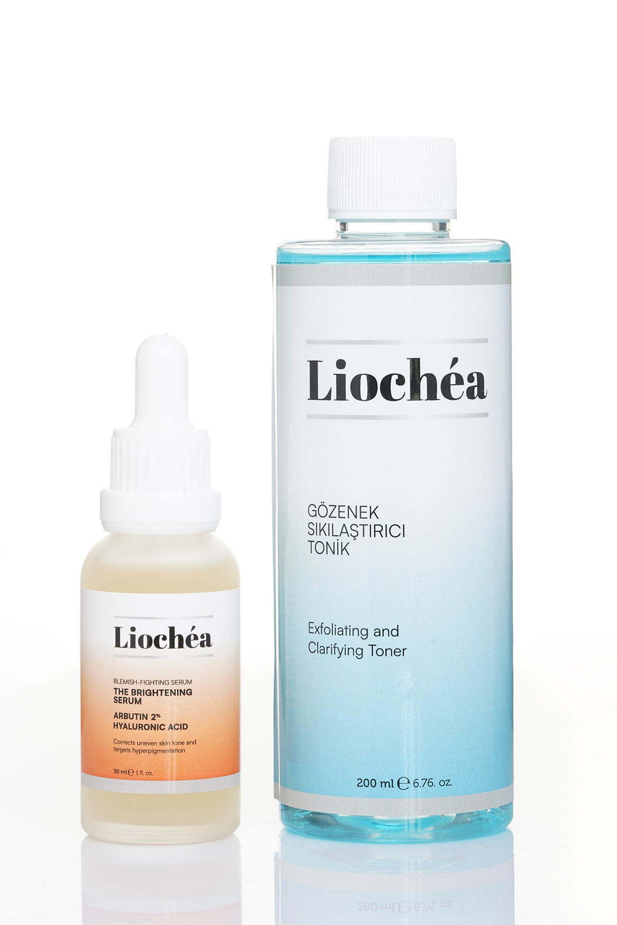 LİOCHEA Aydınlatıcı Leke Karşıtı Arbutın Serum & Gözenek Sıkılaştırıcı Tonik Set — ARBSTNK00003