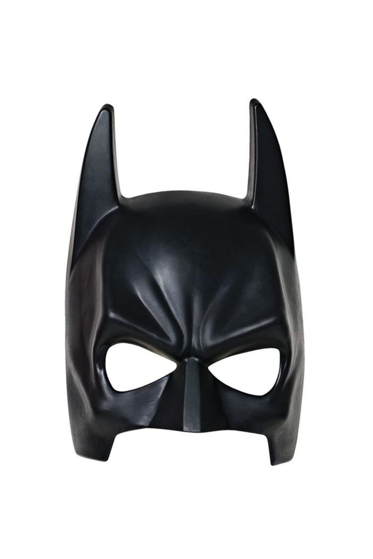 TYYLİ Siyah Renk Çocuk Boy Arkadan Lastikli Batman Maskesi Yarasa Adam