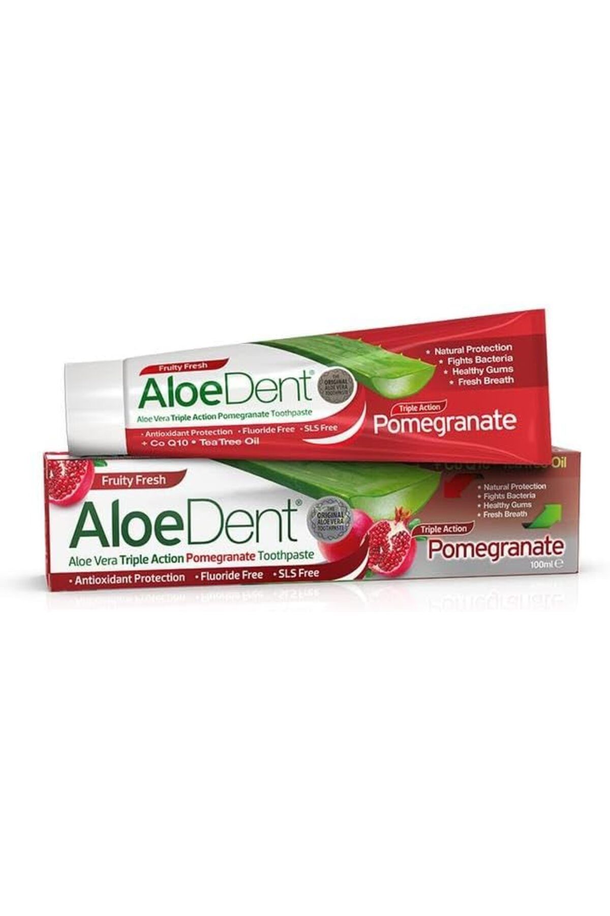 AloeDent-Aloe Dent Triple Action Pomegranate Toothpaste, 100 ml 8