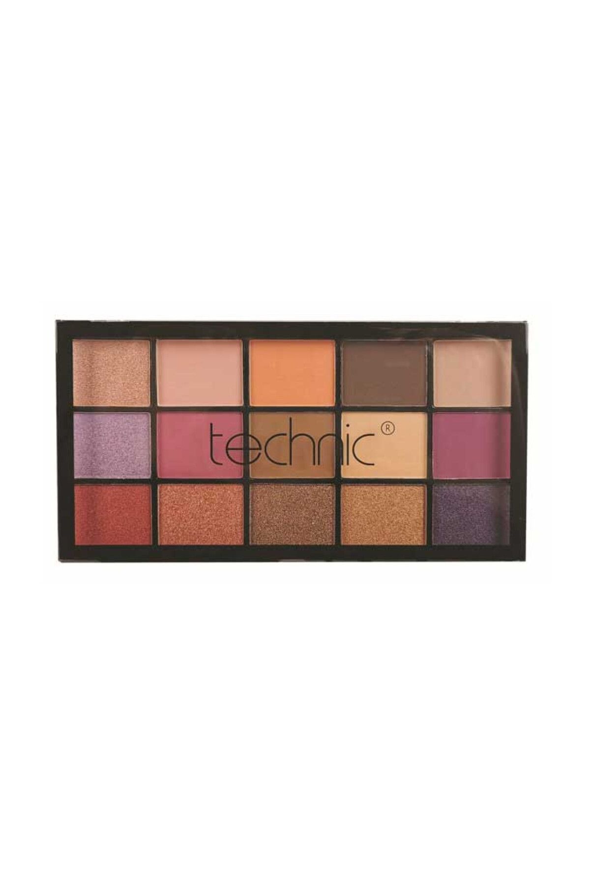 TECHNIC-Paleta očních stínů Technic Persian Violet, 15 odstínů 3