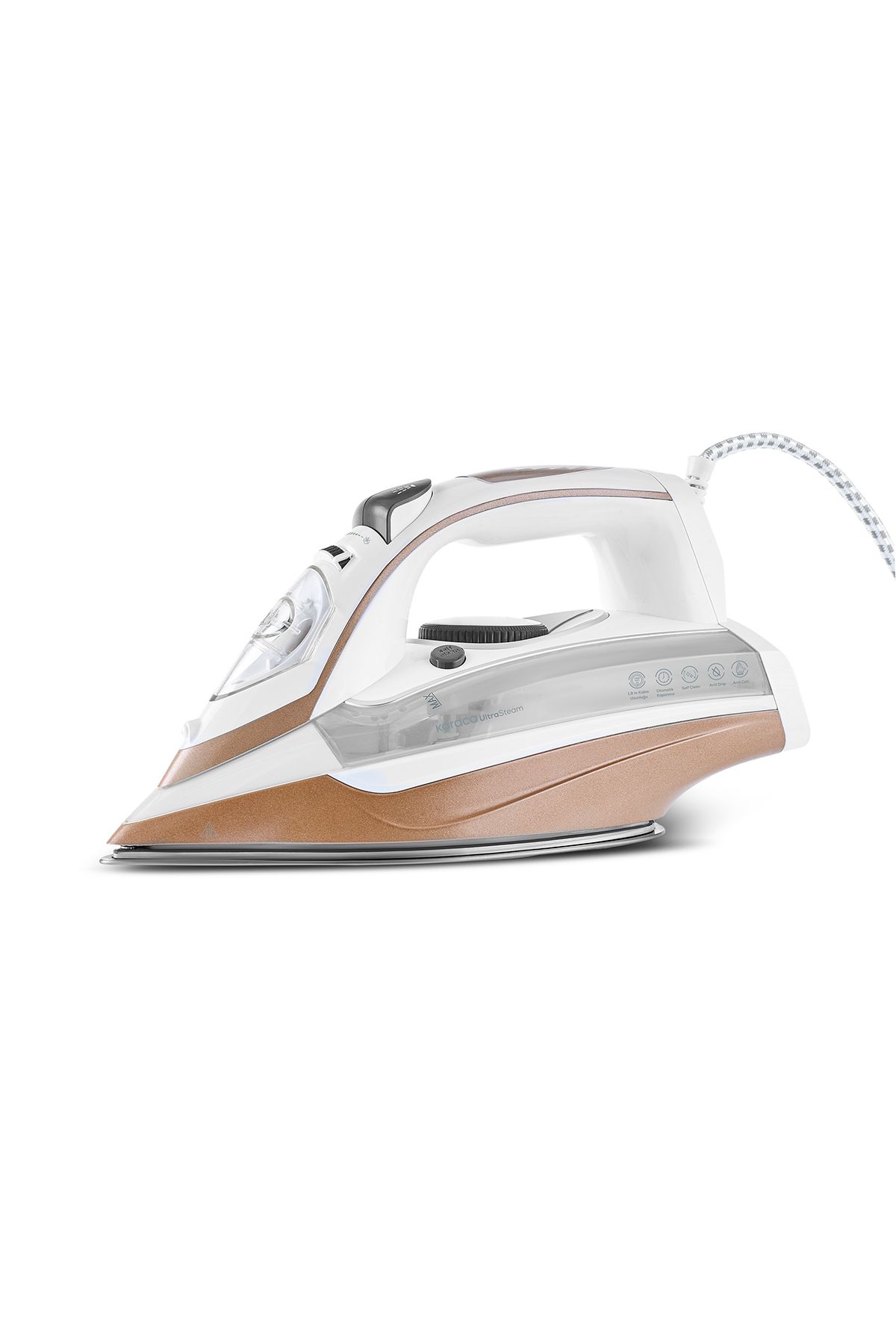 Karaca Vantuz Ultrasteam Buharlı Ütü White 3000 W