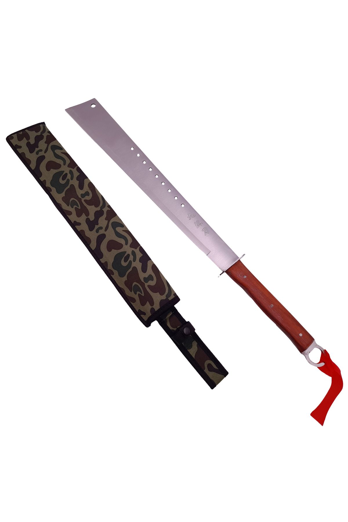 Depox Sabie De Vânătoare Ideallstore , Lords Hobby, Mâner Din Lemn, 68 Cm, Teacă Inclusă - One Size