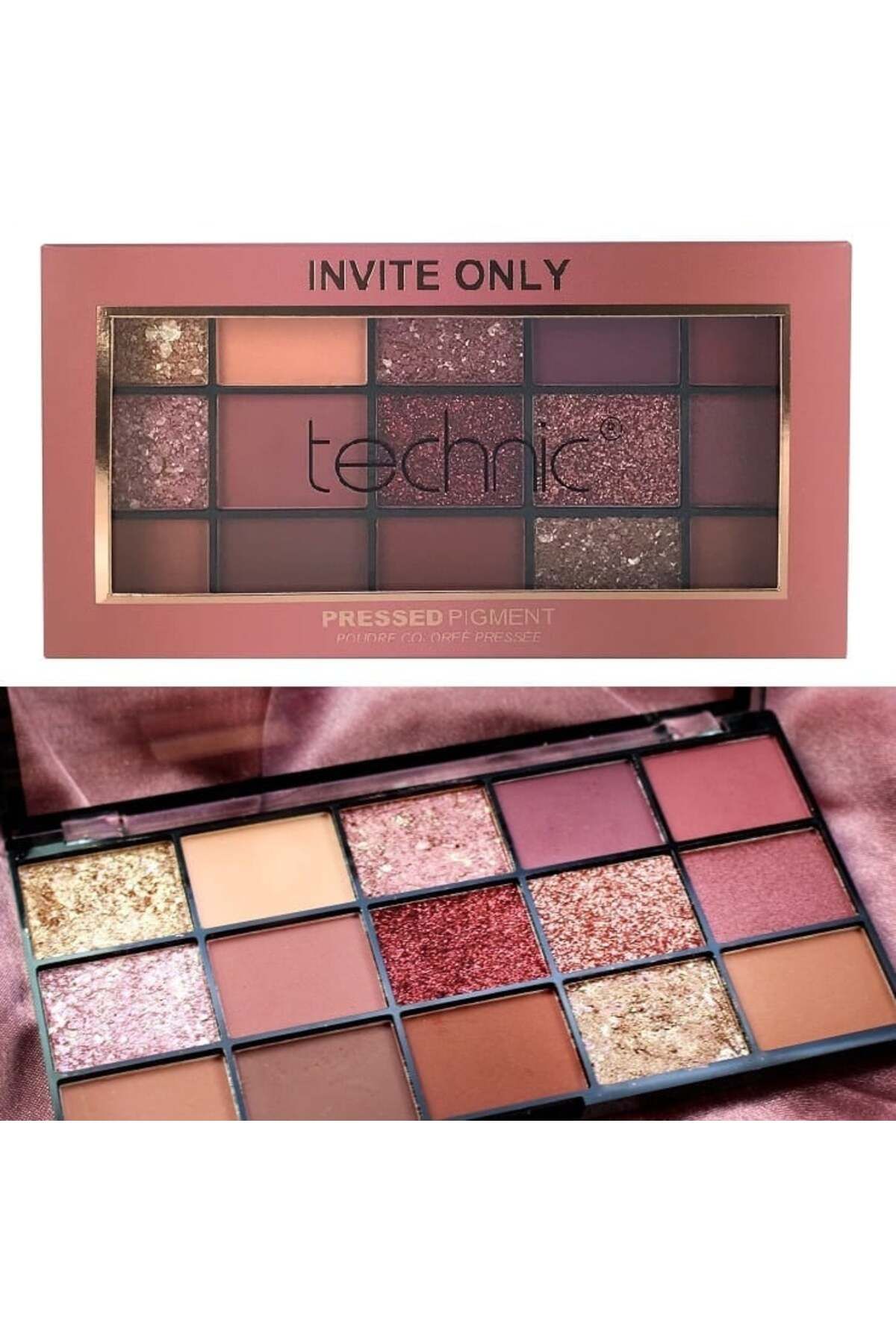 TECHNIC-Technic Invite Only eyeshadow palette, 15 colors 6