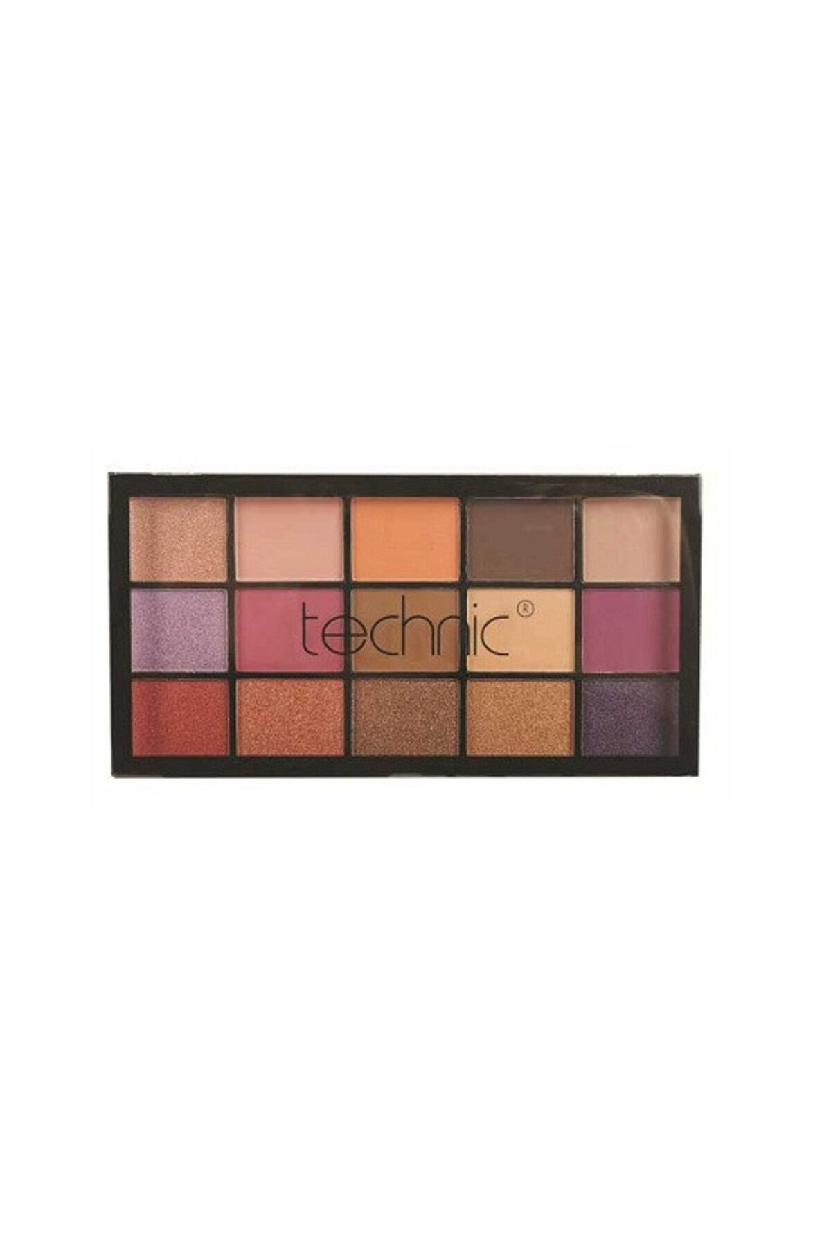 TECHNIC-Paleta očních stínů Technic Persian Violet, 15 odstínů 5