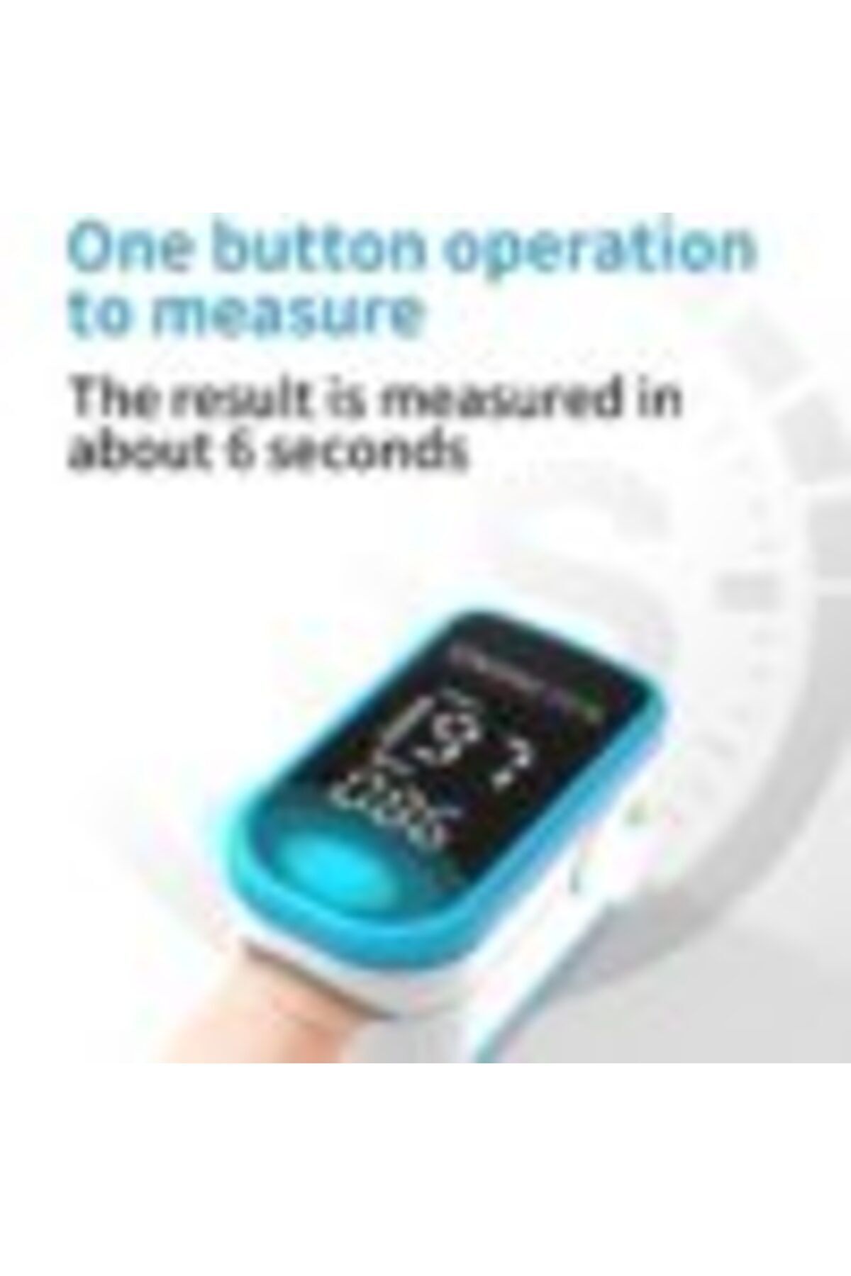 COOYA-Oximeter, One-Touch Detection of Blood Oxygen Index, LED High-Definition Screen Display 8