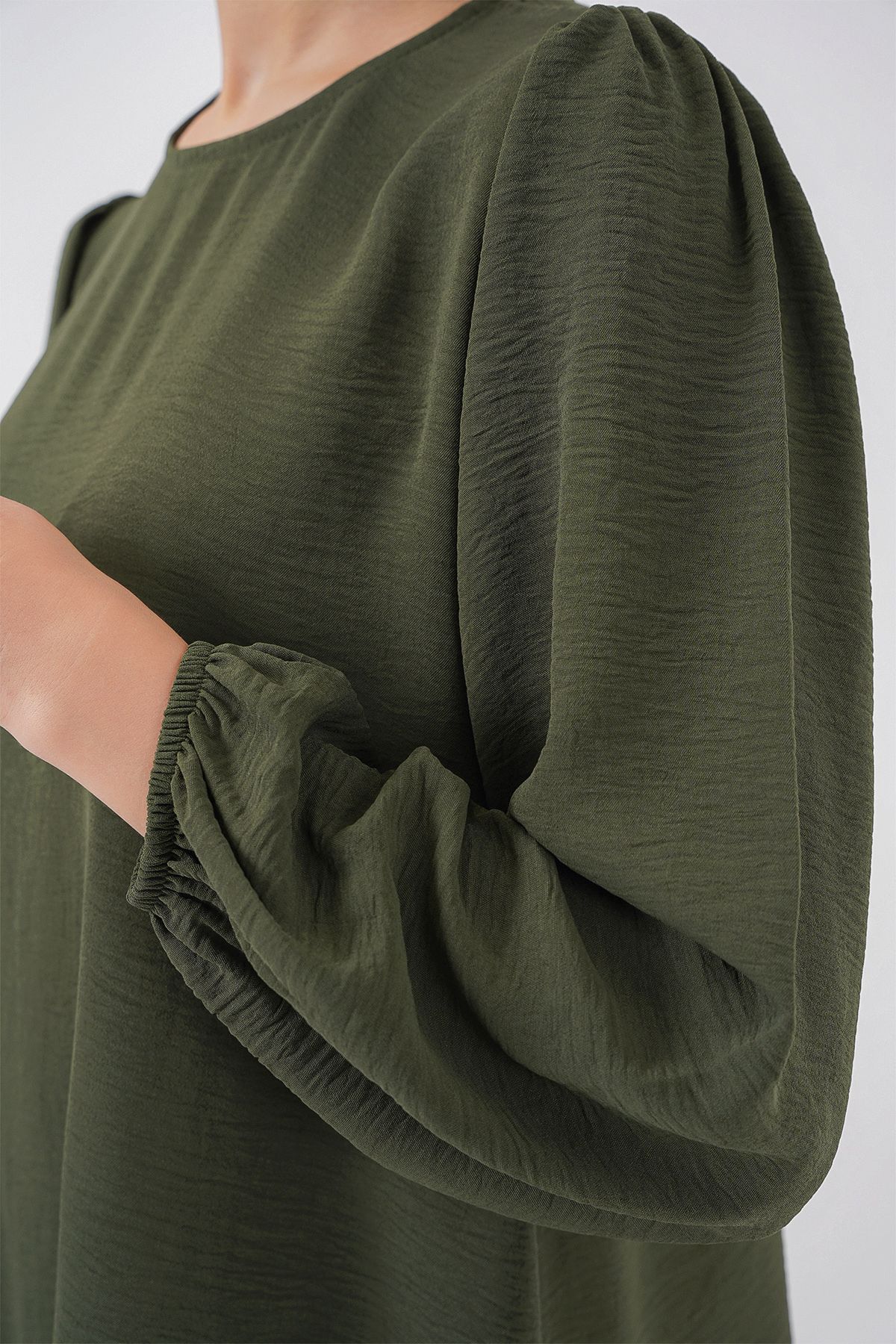 Bigdart-Γυναικείο Σετ Παντελόνι Ayrobin Tunic Bottom Top 6712 - Χακί 5