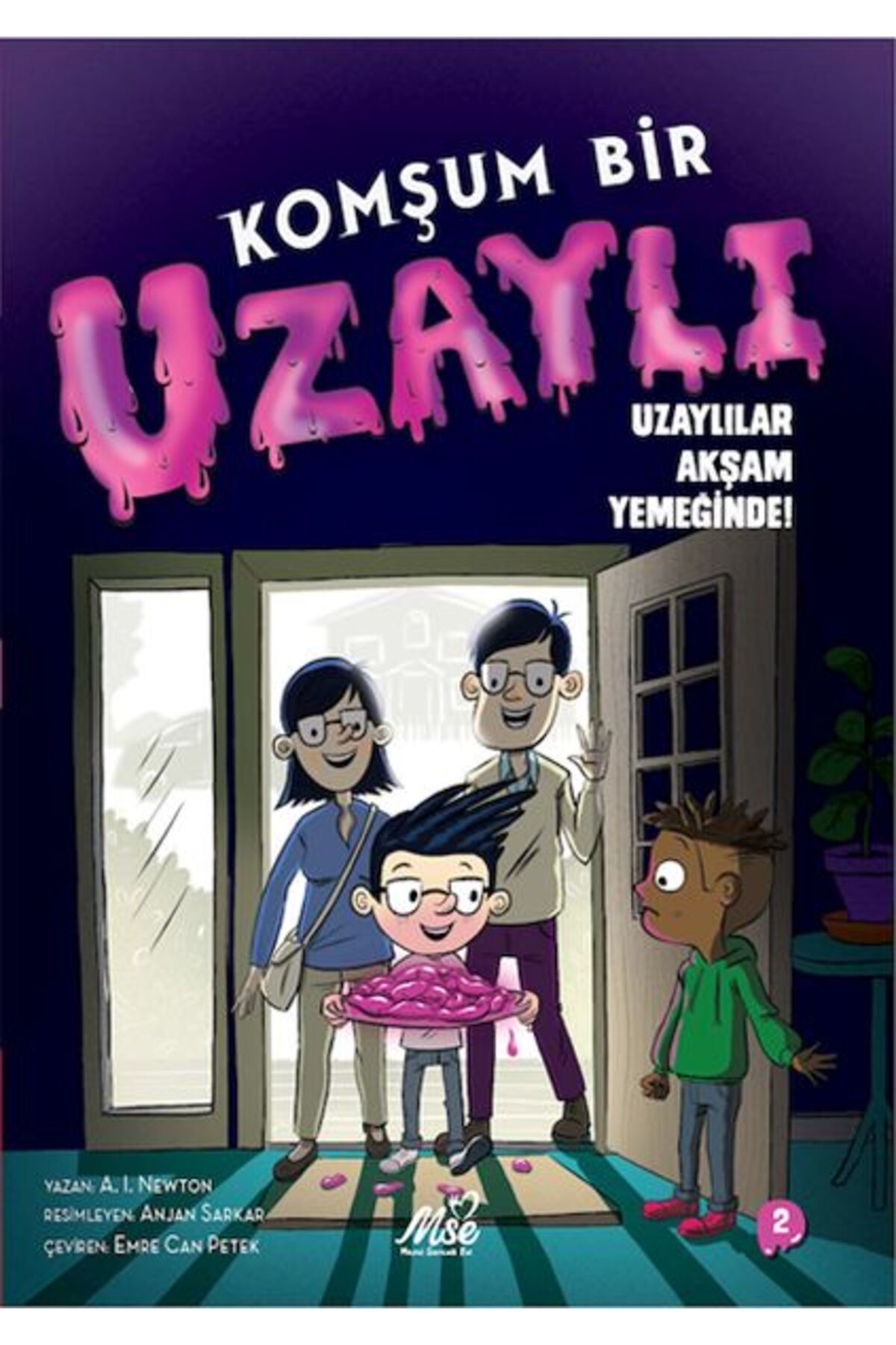 Karatay Yayınları Komşum Bir Uzaylı Uzaylılar Akşam Yemeğinde