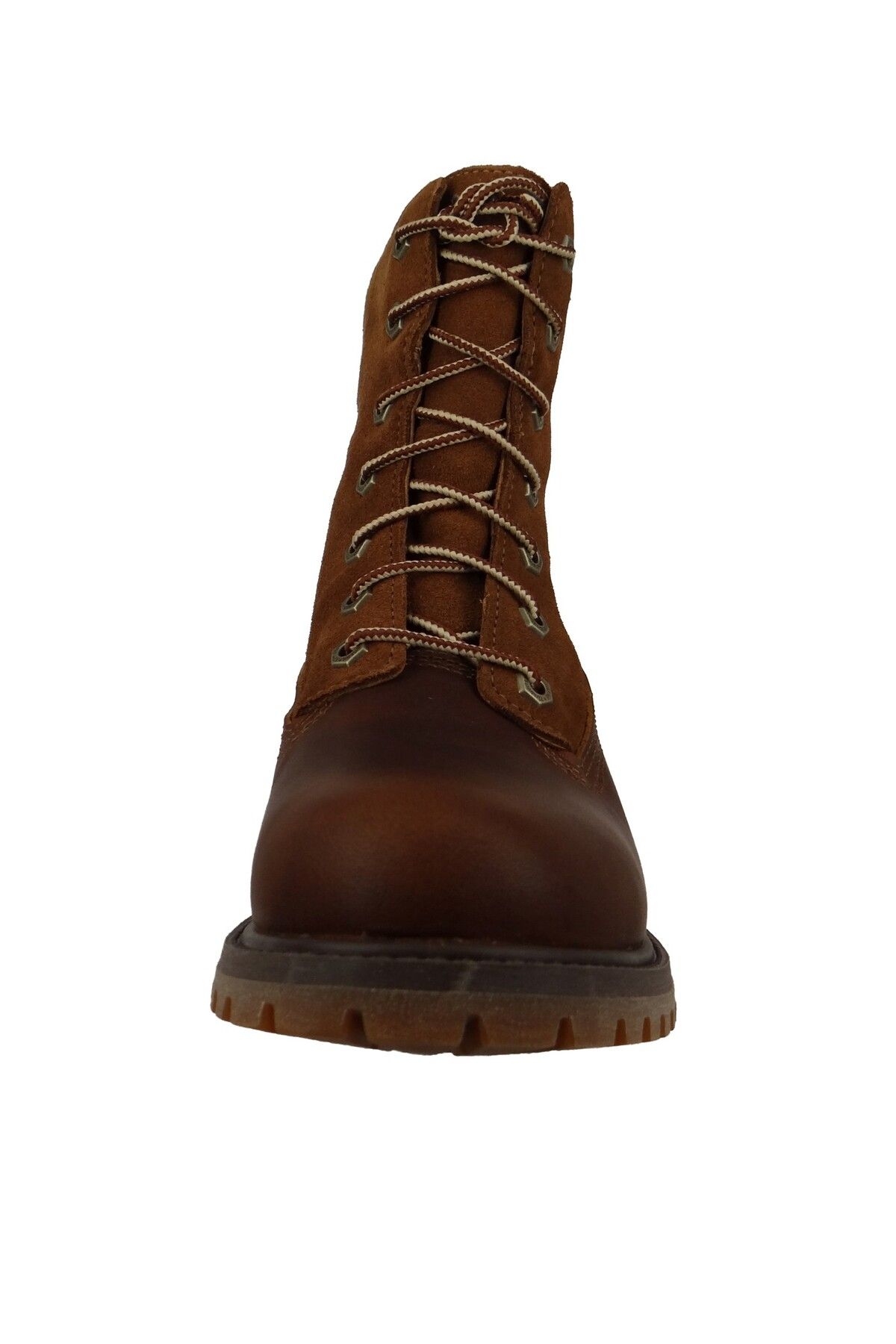 Timberland-8328R Authentic Teddy Fleece Waterproof Fold-Down Damen Winterstiefel Dark Brown Full-Grain Braun 2
