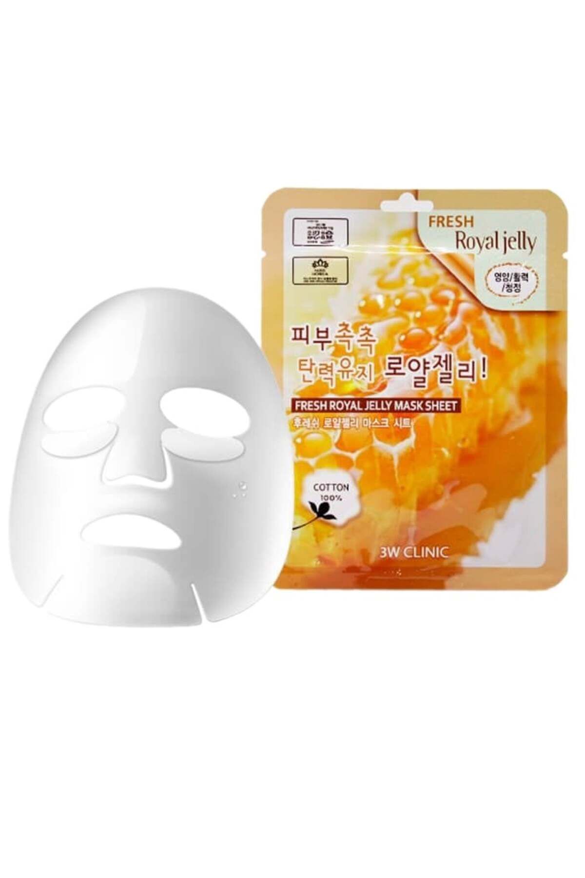 3W CLINIC 3w Clinic Fresh Royal Jelly Mask Sheet, 23g - One Size