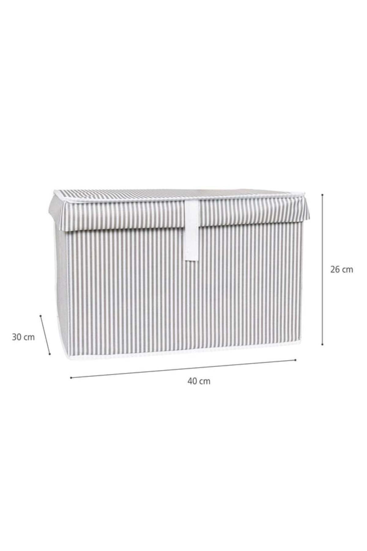 EVLE-Multi-Purpose Box - Mini Grey, 40 X 30 X 26 cm 7