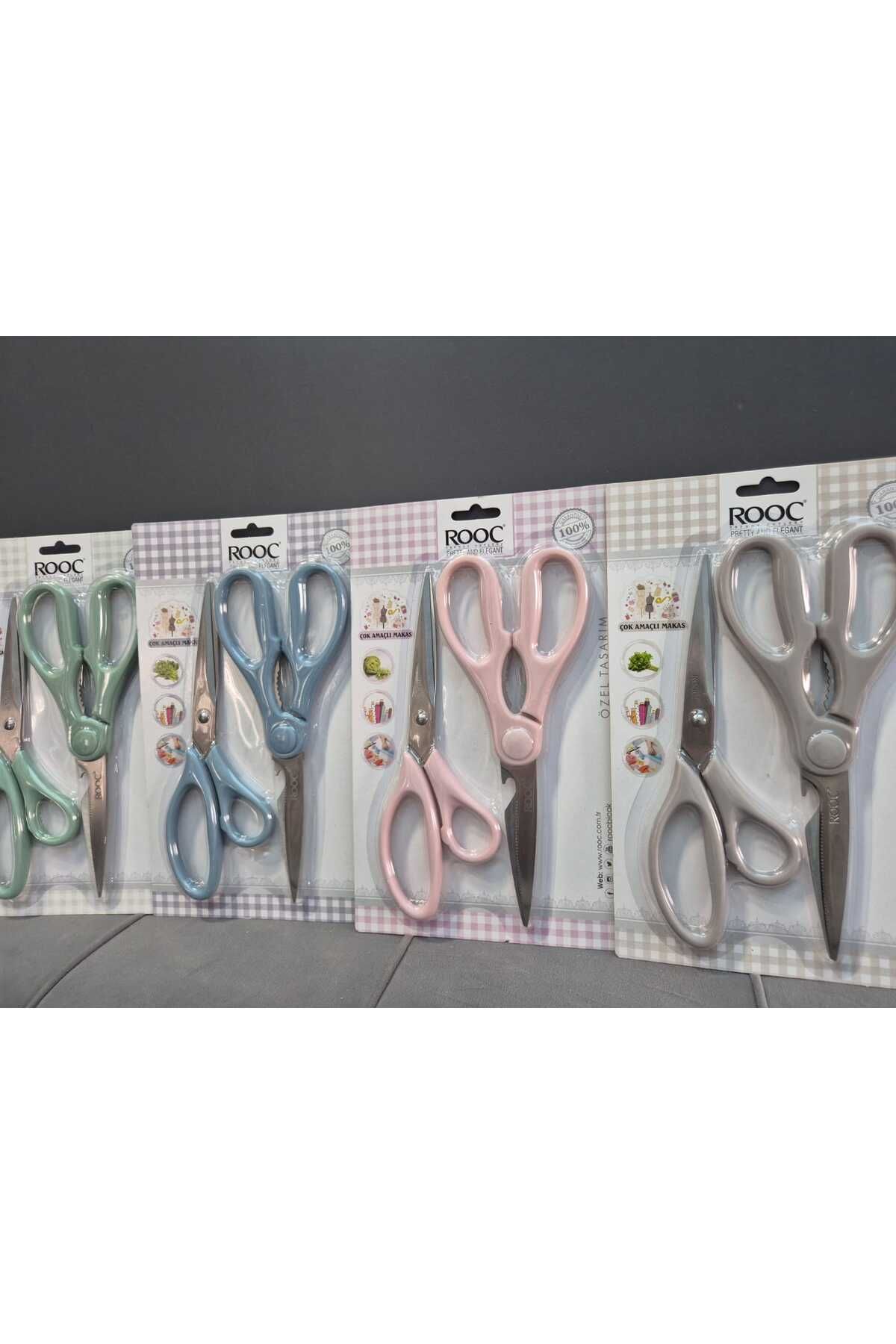 Rooc-Multi-Purpose Special Design Scissor Set of 2 3