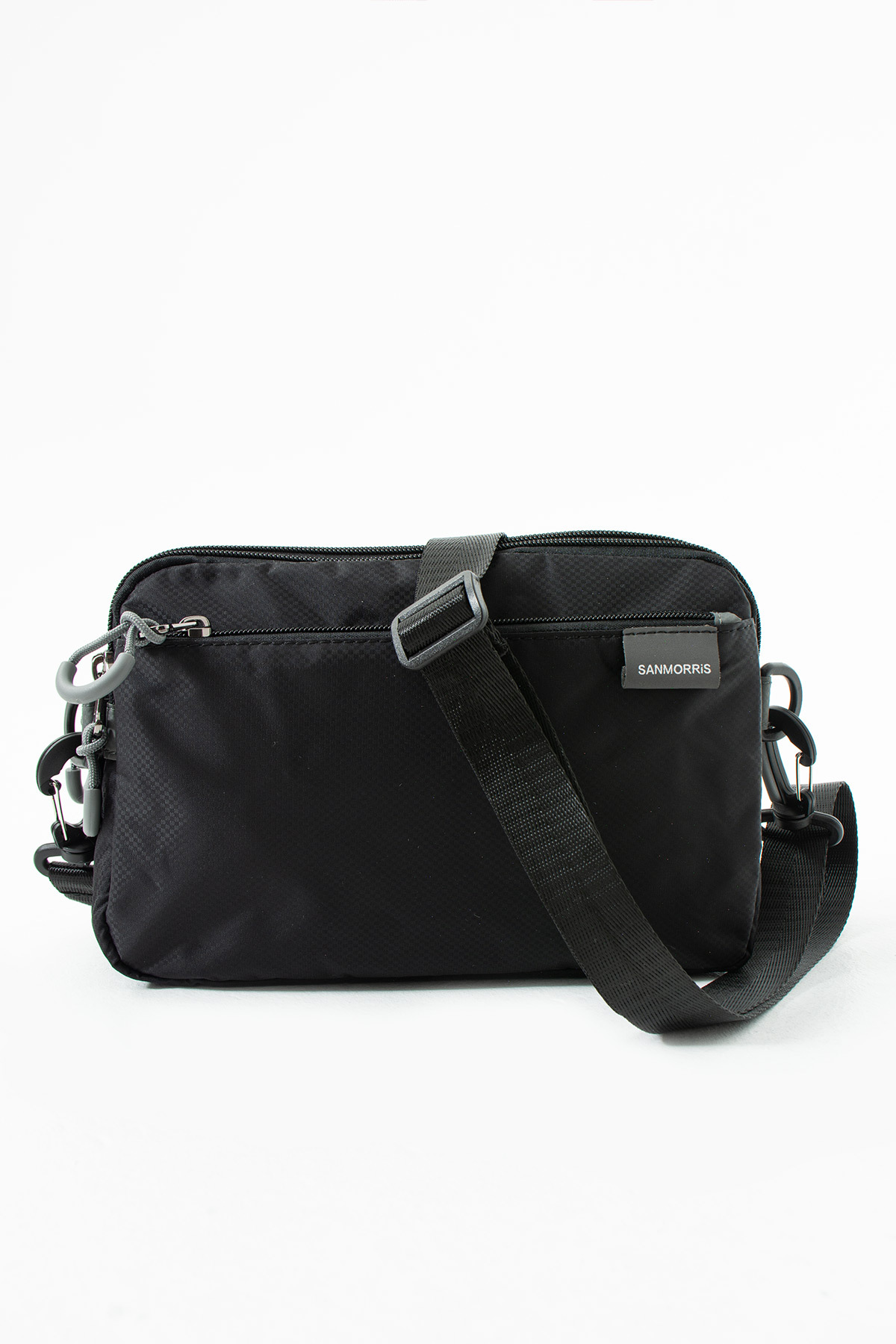 Women's 4 Compartment Parachute Fabric Adjustable Crossbody Bag SI-6012