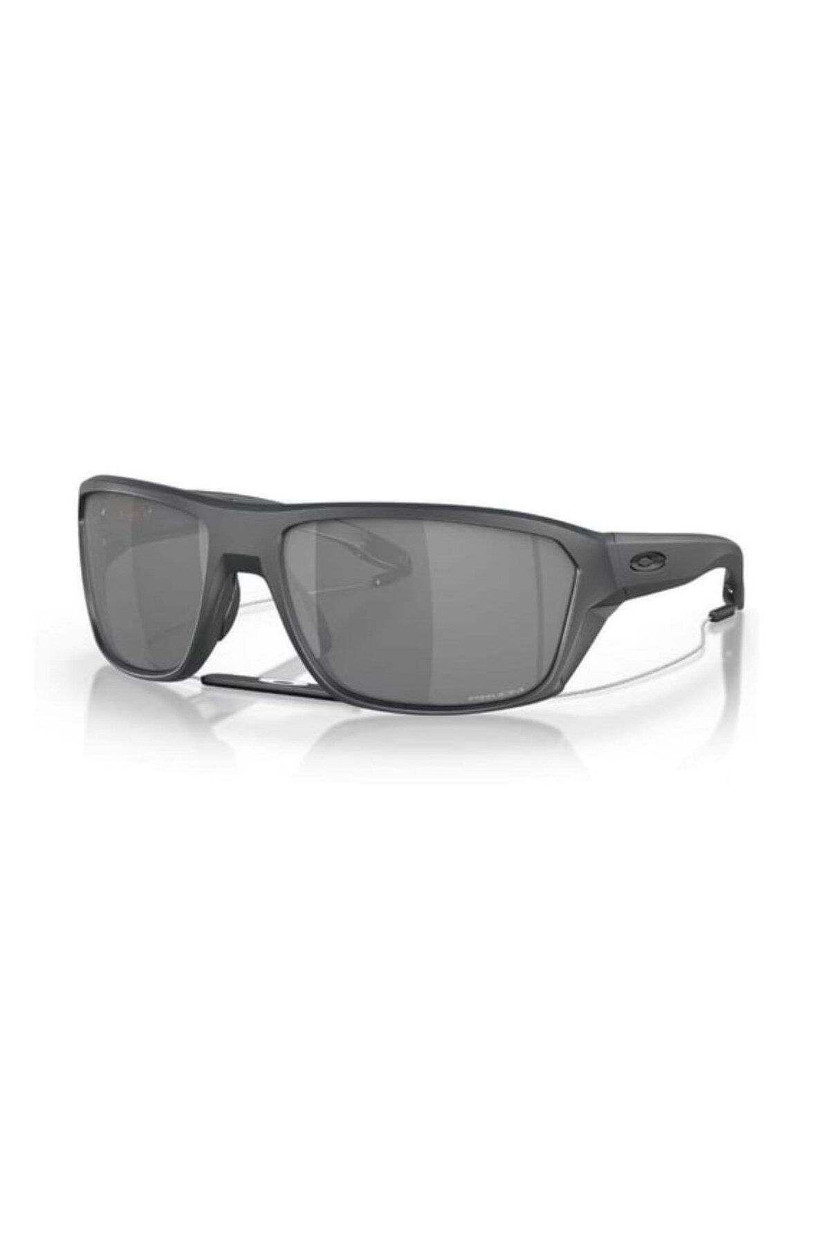 0oo 9416 941602 64 عینک آفتابی استخوانی دودی مستطیلی اسپلیت مردانه Oakley