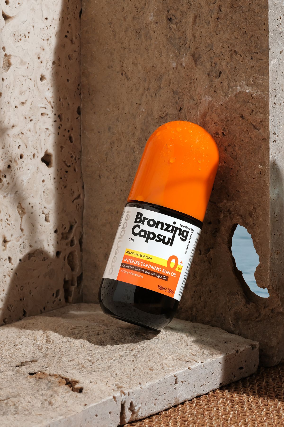 Greenlabel-100 ml Bronzing Capsul Oil - Containing Carrot, Cocoa and Coconut Oil 5