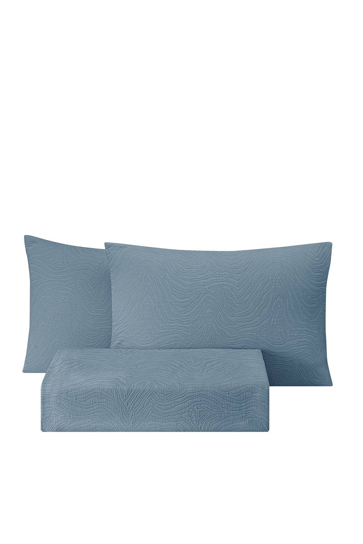 Puffy-Indigo Double Bed Cover_Set 3