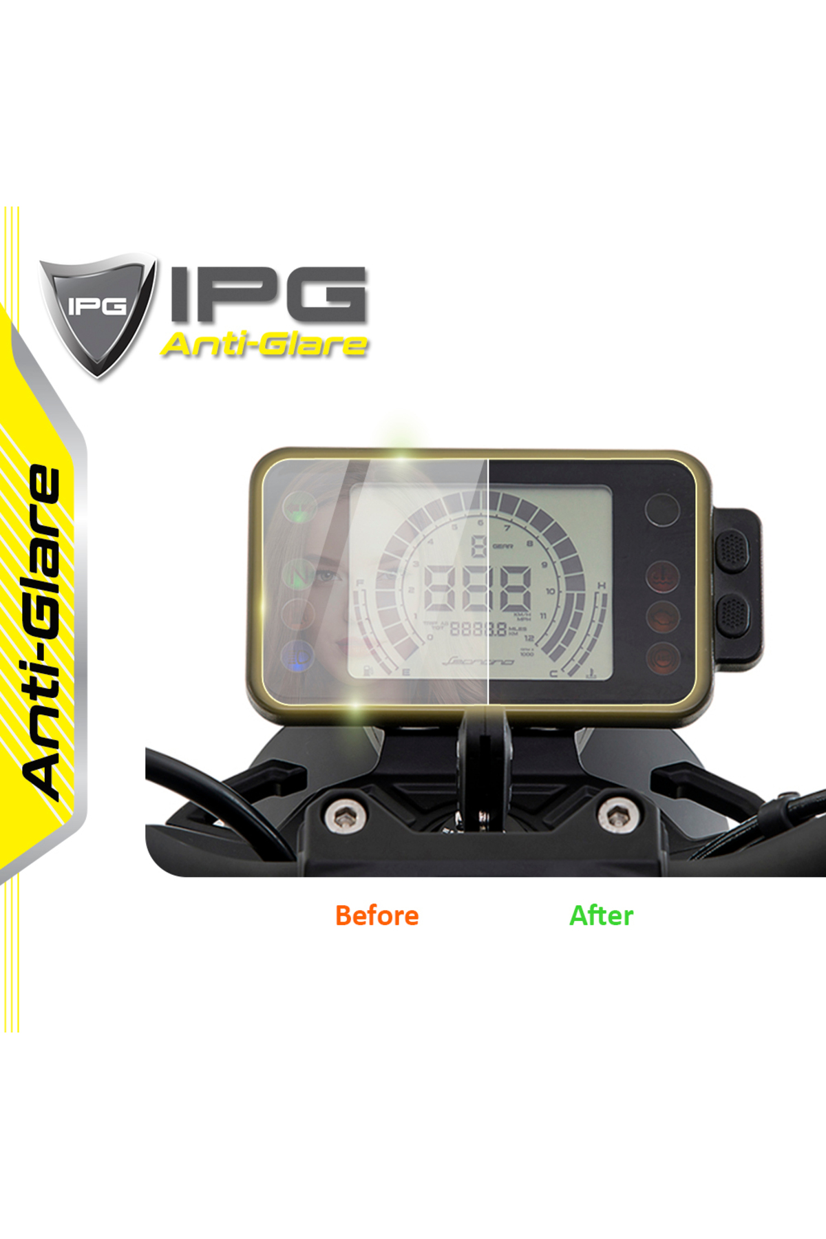 Speedometer Protection Film For Benelli Leoncino 250 - Tempered Glass 9H Nano Screen Protector
