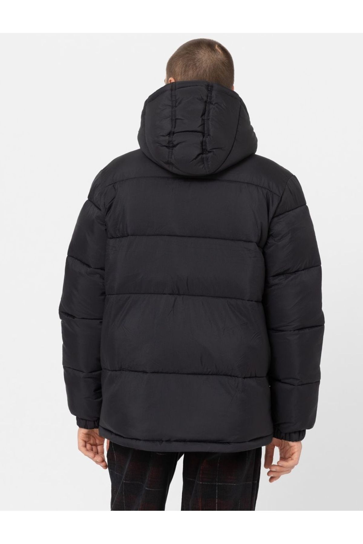 Dickies-Men's Black Dickies Waldenburg Hooded Jacket 6