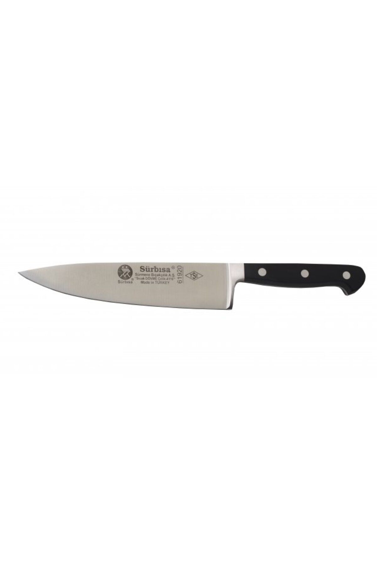 karadağsb 61920 - Sürmene Sıcak Dövme Şef Bıçağı 18 Cm