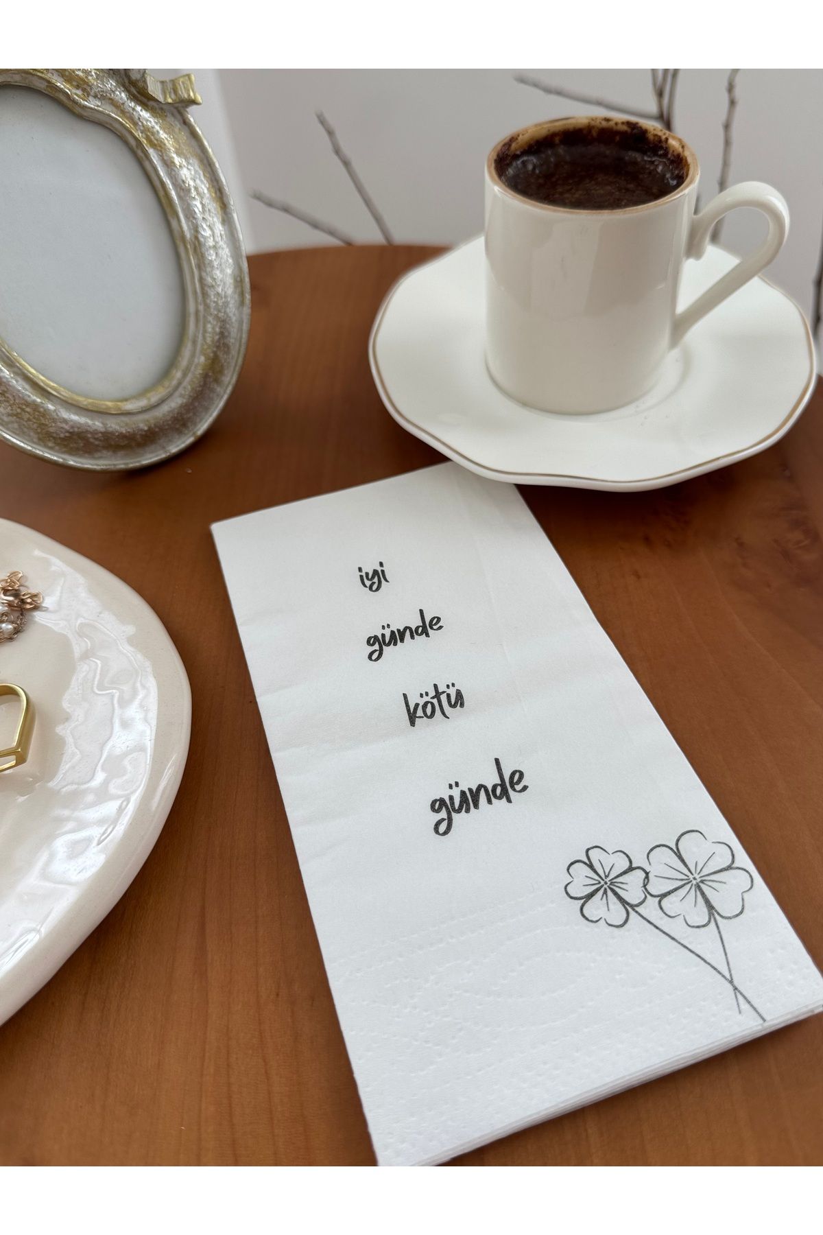 napkindesign Baskılı Lux Sunum Peçetesi