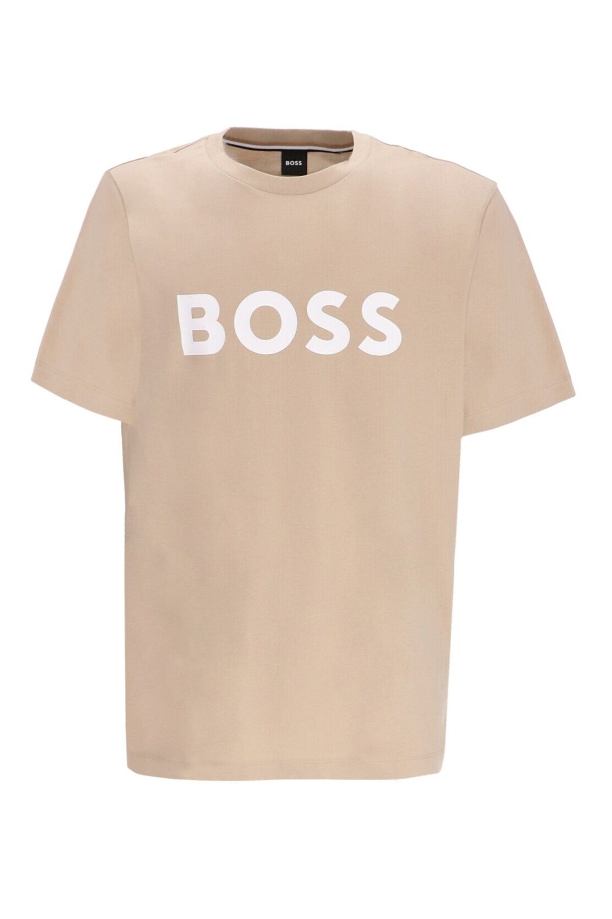 تی شرت مردانه یقه دوچرخه سواری مسطح به طور منظم آستین کوتاه BEJ1 50495742 275 BOSS