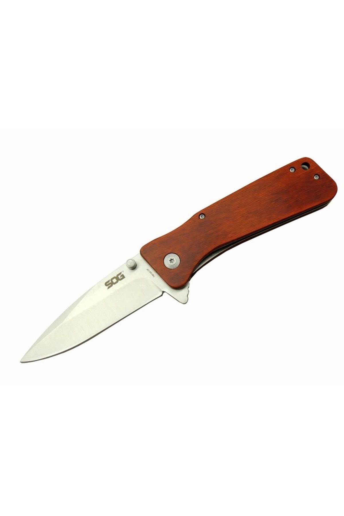 karadağsb Sog Twi24-Cp Rd Outdoor Çakı 23 Cm - Ahşap Saplı, Otomatik, Kılıflı