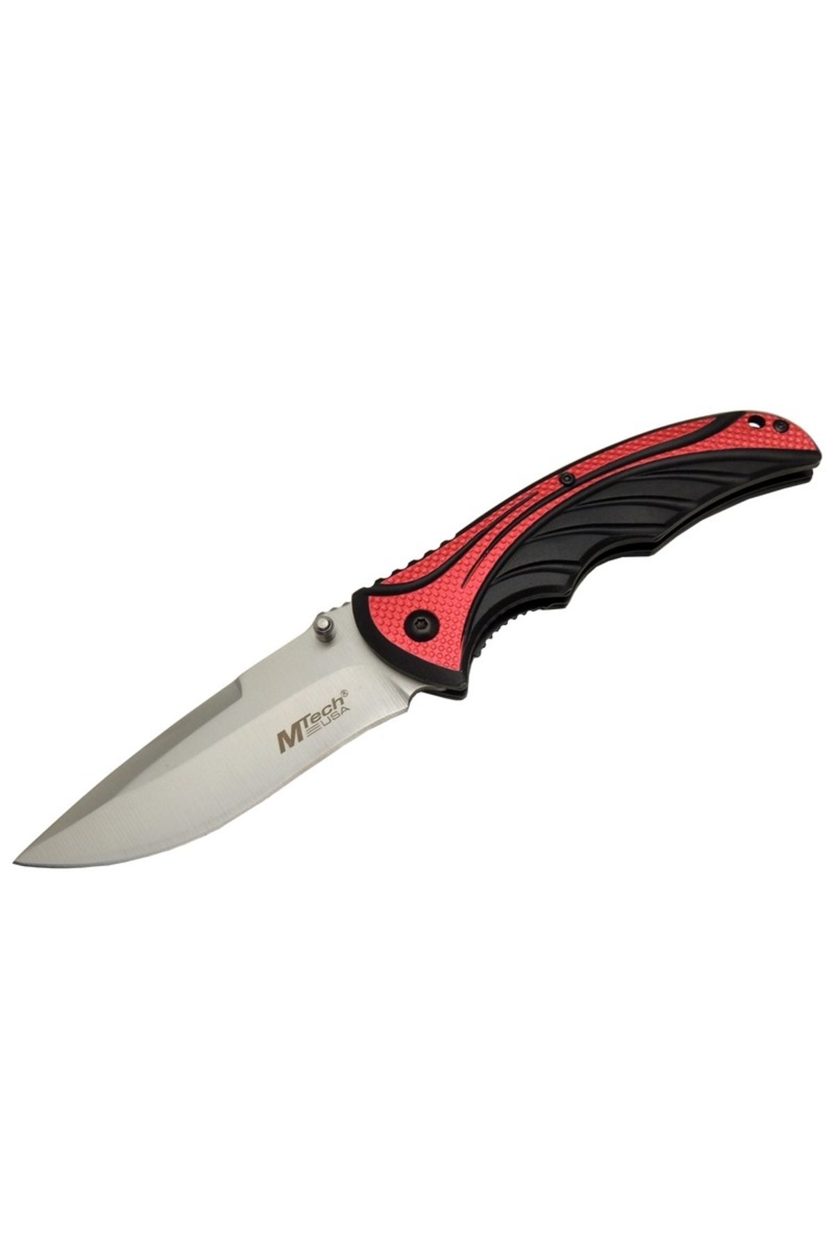 karadağsb Handsome 455 Kırmızı Kamp Çakı 21cm - Yarı Otomatik
