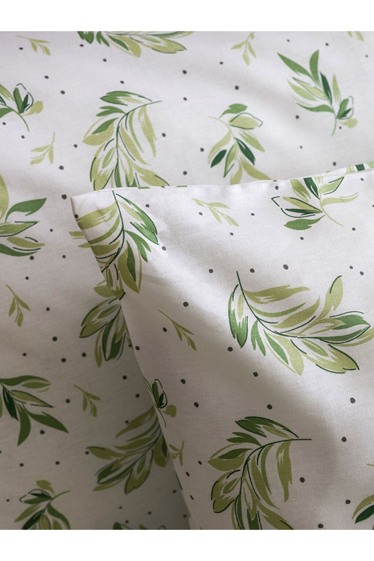 LC Waikiki-Lcw Home Leaf Patterned Double Duvet Cover Set 4