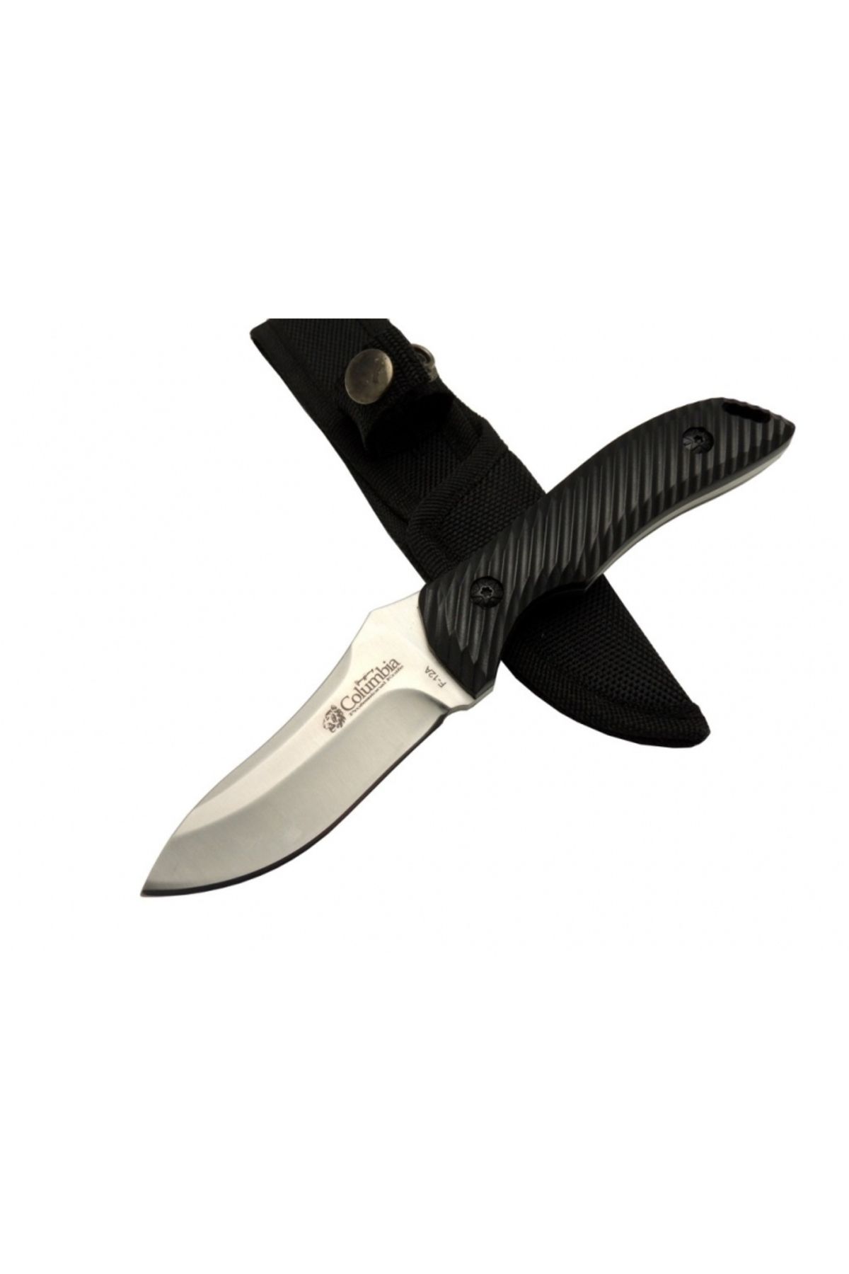 karadağsb F 12A Siyah Av Bıçağı 20Cm - Plastik Sap, Kılıflı