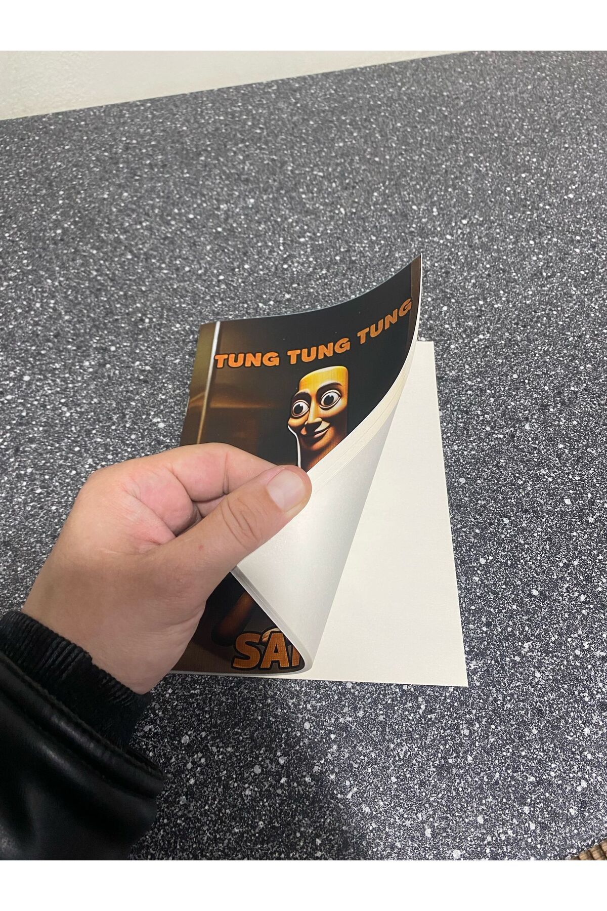 Namgo-Brainlot Meme Tung Tung Tung Sahur A5 Unlined Notebook (50 Sheets) 2