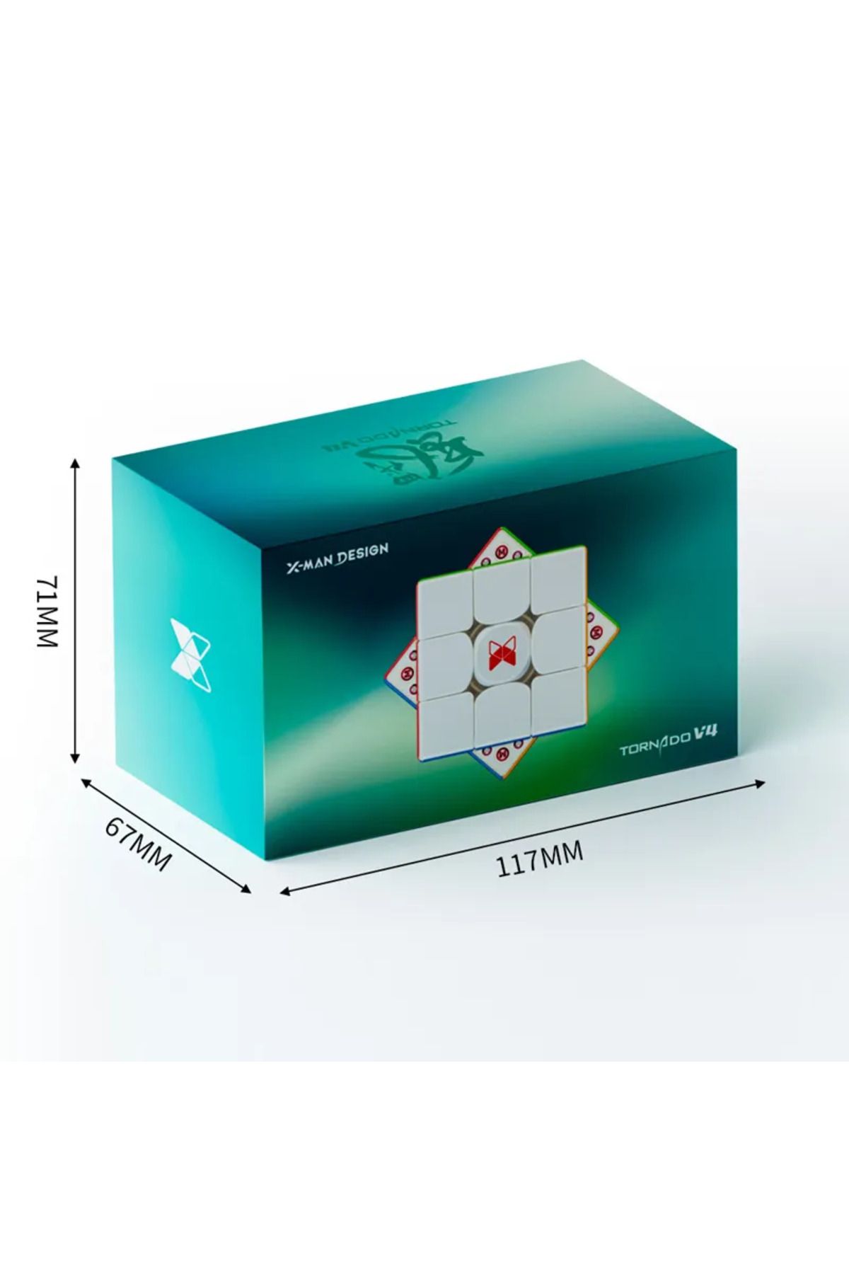 Qiyi-X-man Tornado V4 M _ (PIONEER UV) - لعبة تعليمية احترافية مكعب روبيك 3x3 7