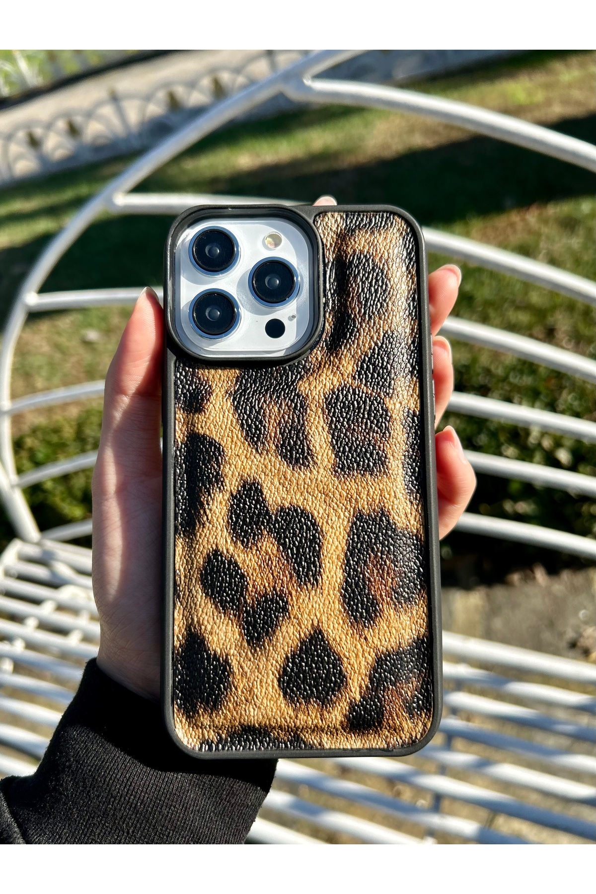 Modriq Modriq İphone 16 Leopar Derisi Premium Telefon Kılıfı Tam Kavrama Üstün ...