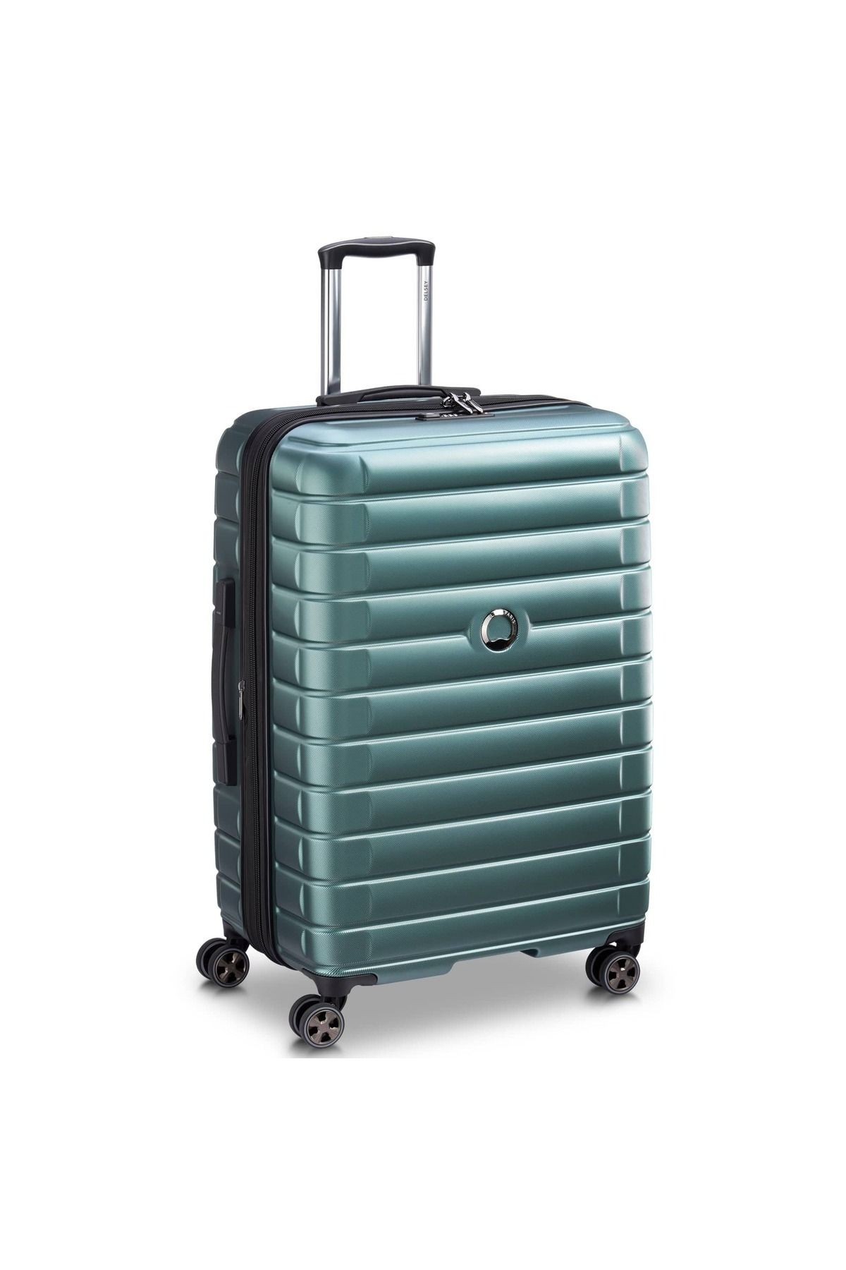 Delsey-Helium Shadow 5.0 82cm Hardcase Expandable 4 Double Wheel Check-In Luggage Trolley Green 2