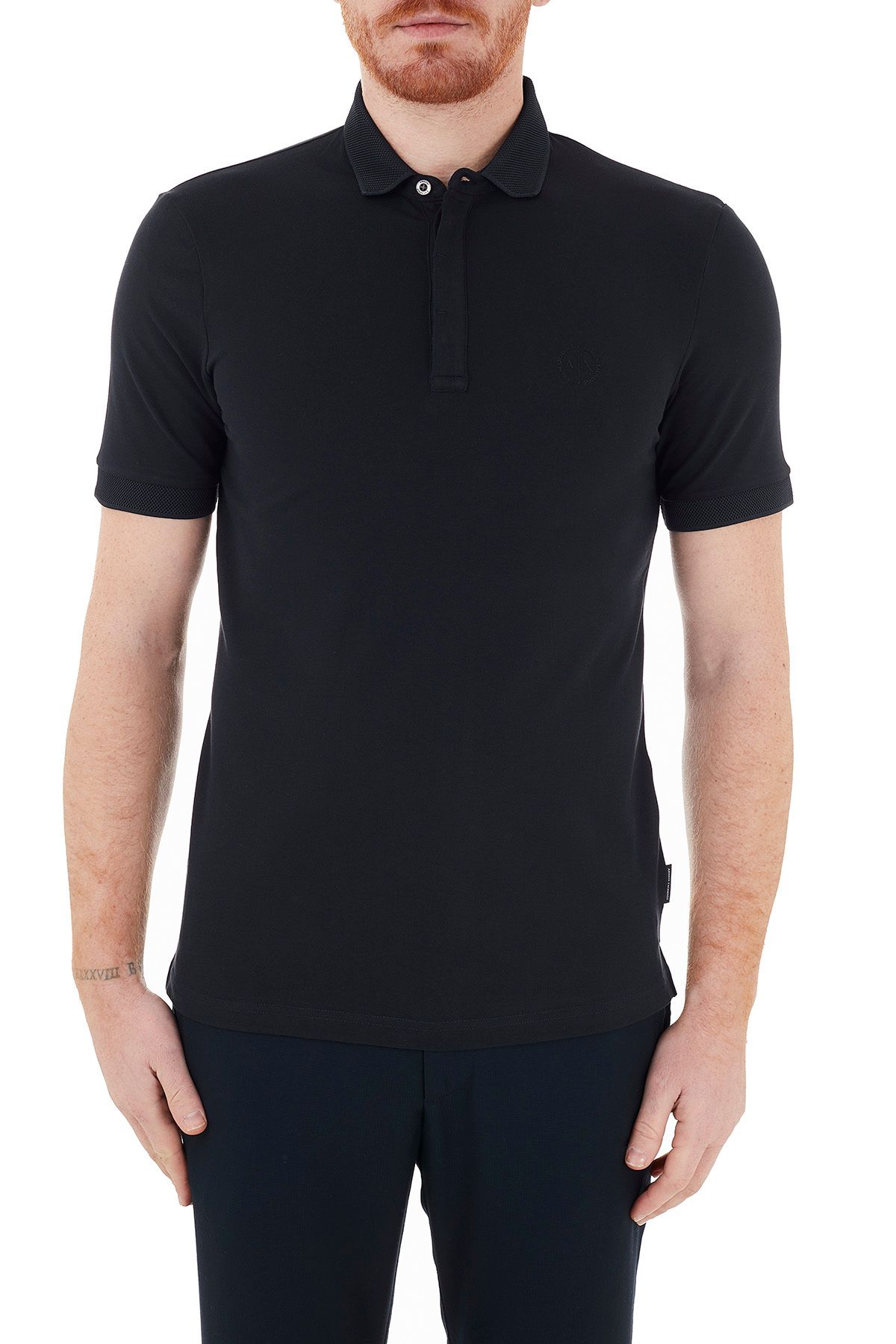 تی شرت پولو نخی مردانه پولو 8nzf91 Zj81z 1510 Armani Exchange