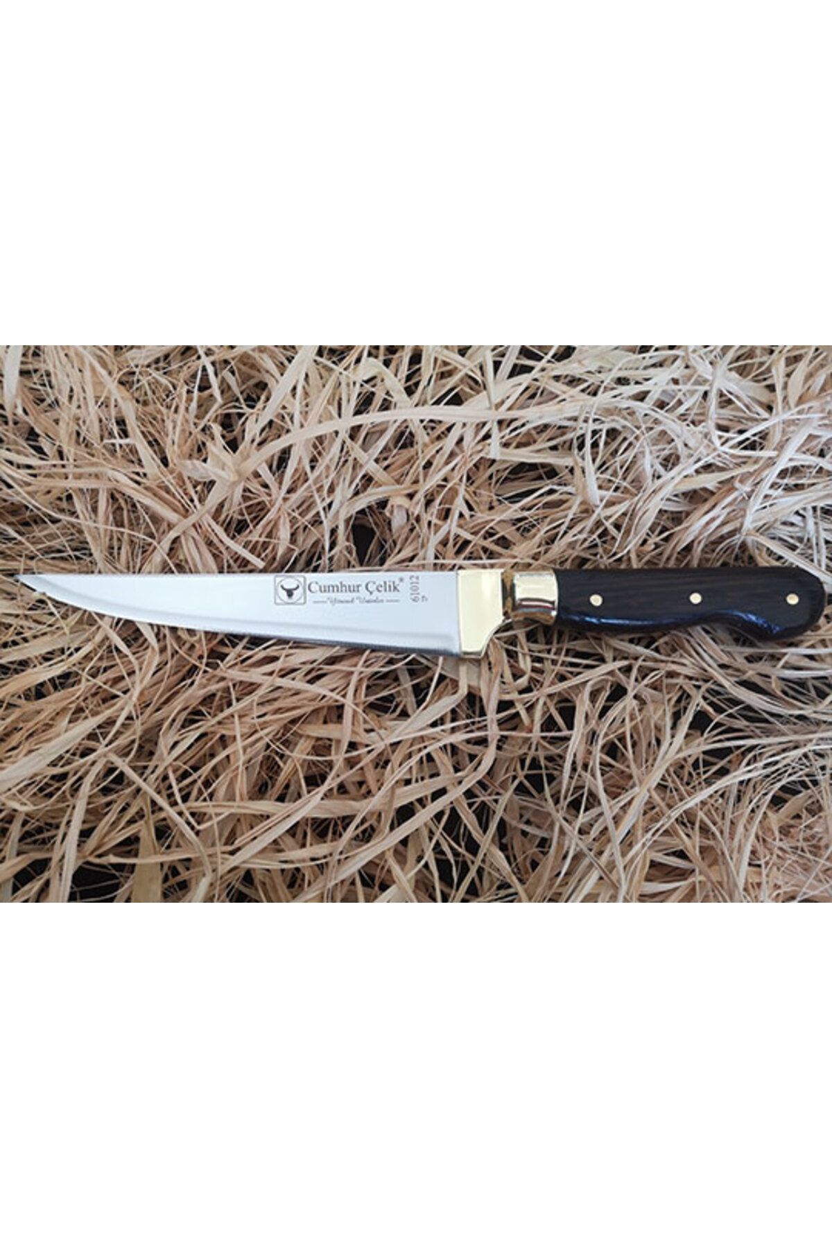 karadağsb Sürmene Cumhur Çelik 61012 Sivri Kasap Kurban Bıçağı, 16 Cm, Venge Sap
