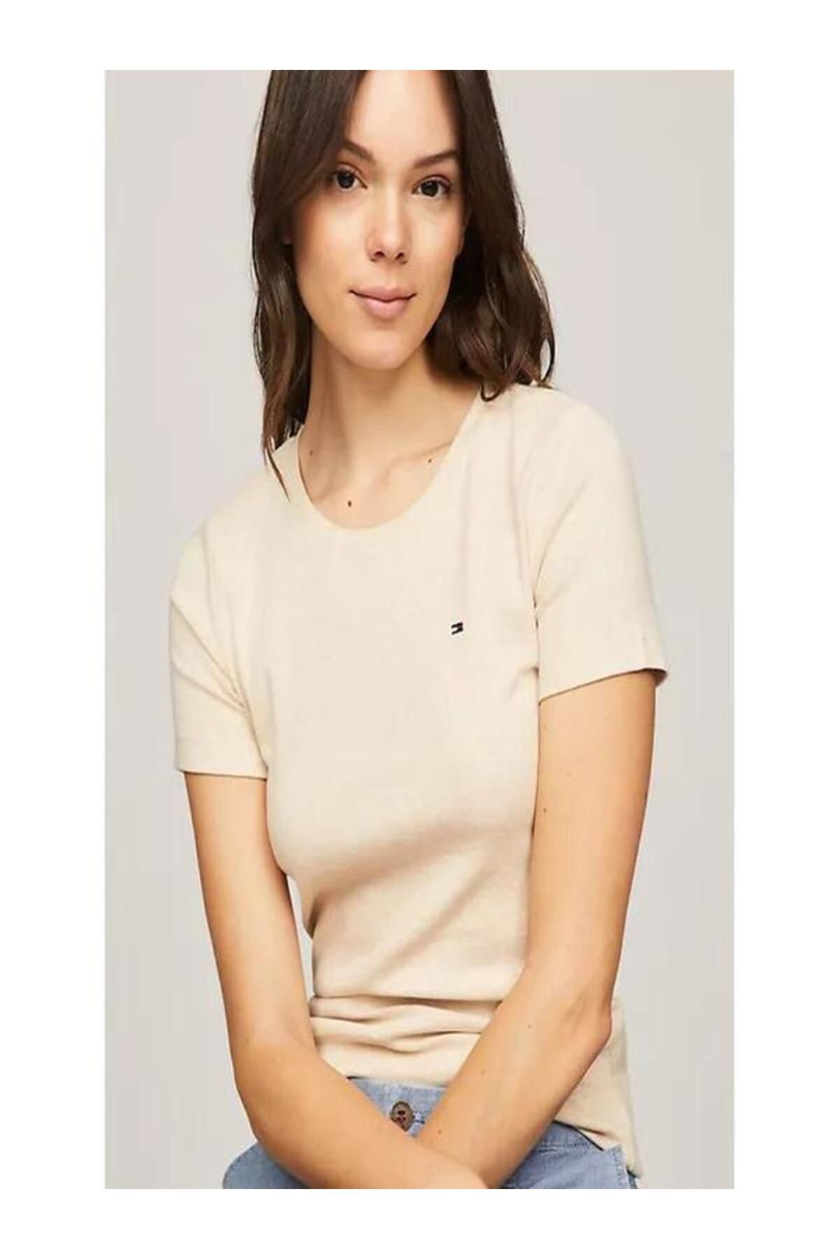 Tommy Hilfiger-Organic Cotton New Season Cody Slim Fit Women's T-Shirt 2