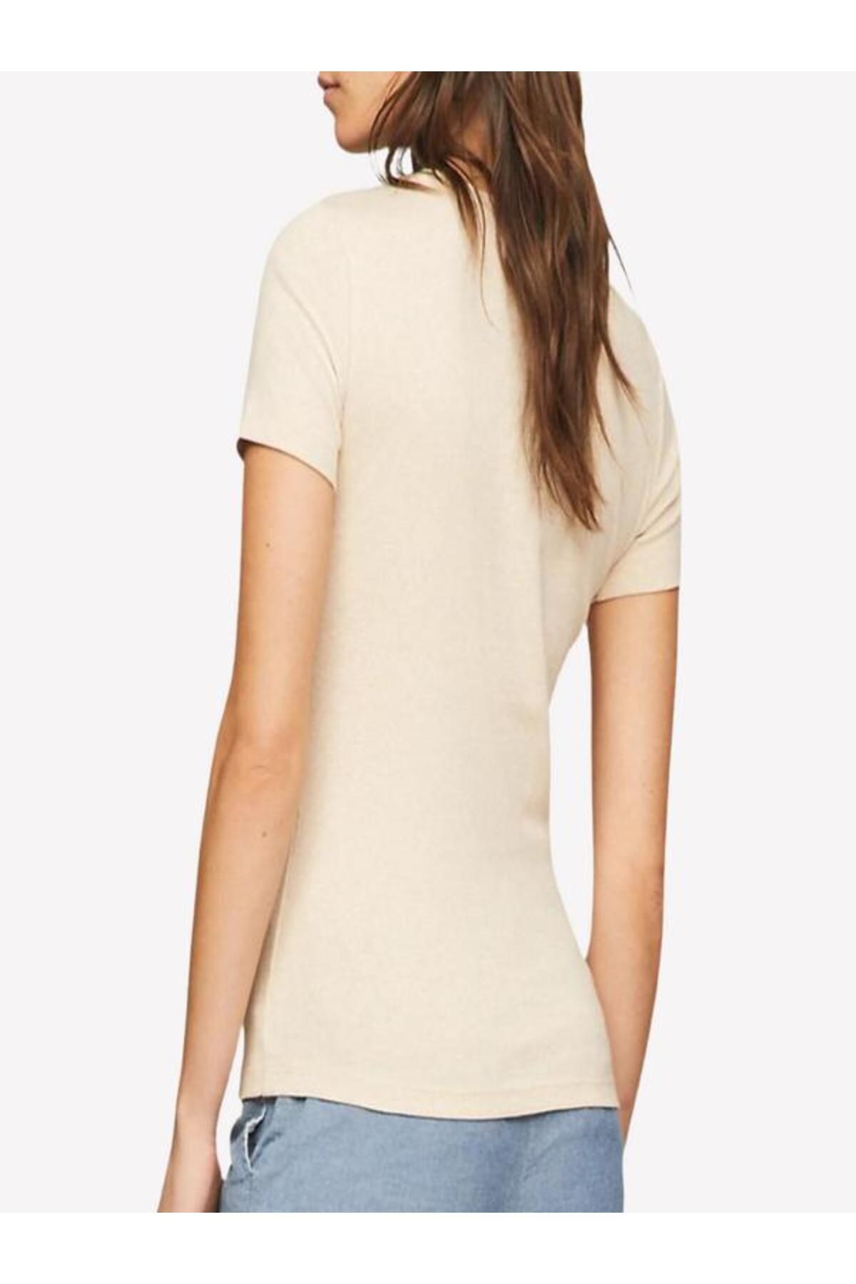 Tommy Hilfiger-Organic Cotton New Season Cody Slim Fit Women's T-Shirt 5