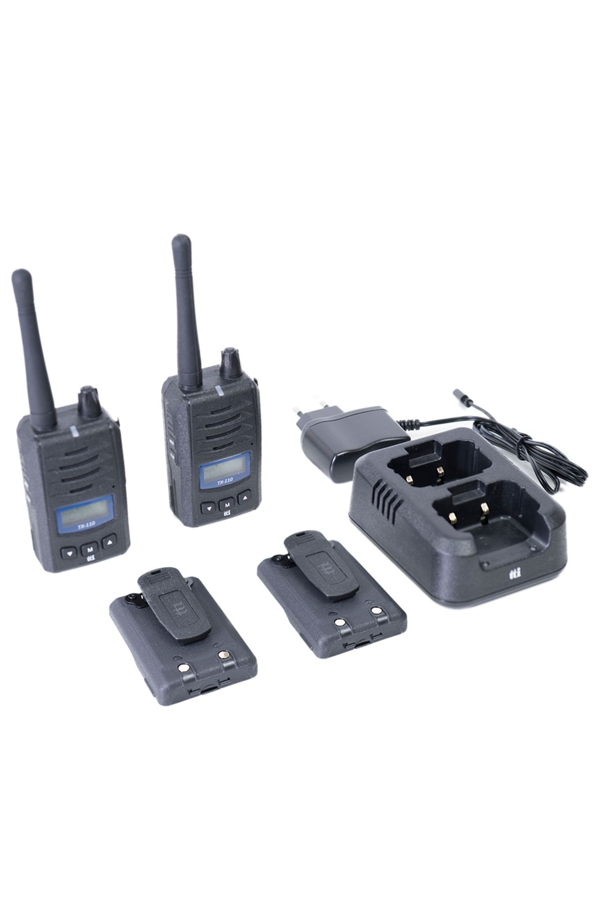 PNI-Portable PMR radio station TTi TX110 set with 2bc 6
