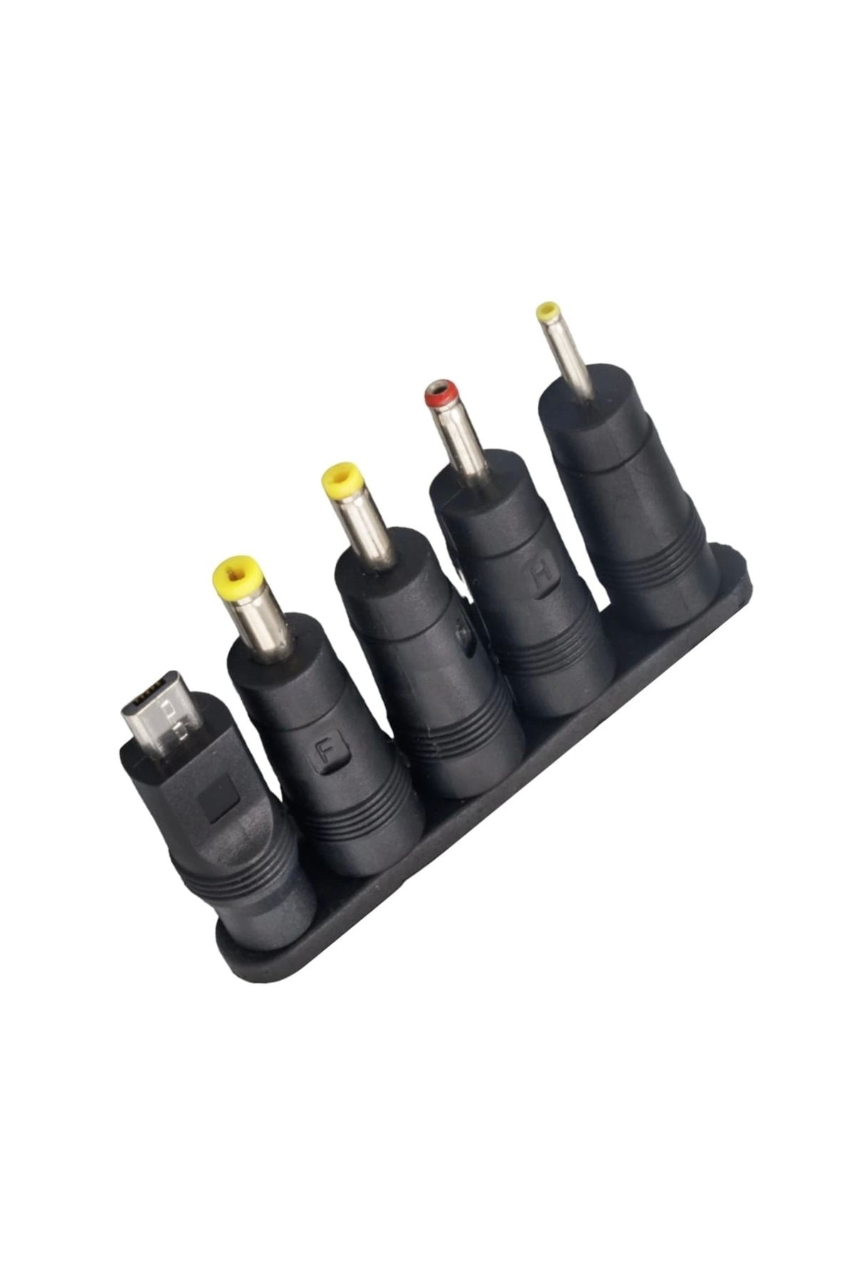 Miravm Yerli Üretim Çoklu Yedek Adaptör Uç Çevirici (2.5x0.7mm- 4.8x1.7mm- 3.0x1.1mm-4.0x1.7mm- Mıcro Usb)