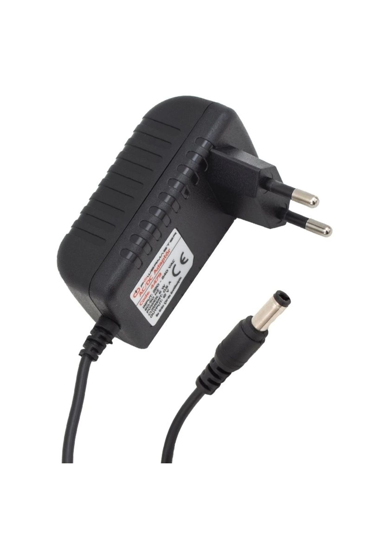 Miravm 12 Volt 0,5 Amper Plastik Kasa Priz Tipi Adaptör 5.5*2.5 Uç (4172)