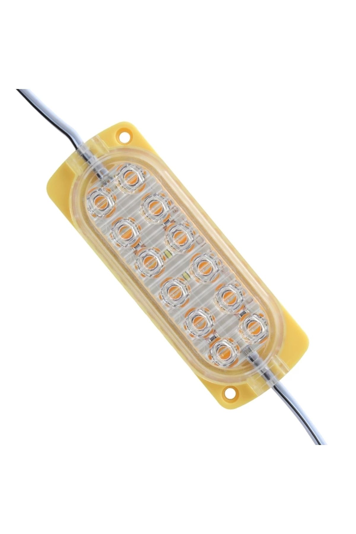 Miravm Tek Renk Sarı Modül Led 2835 24 Volt 2.4 Watt (4172)