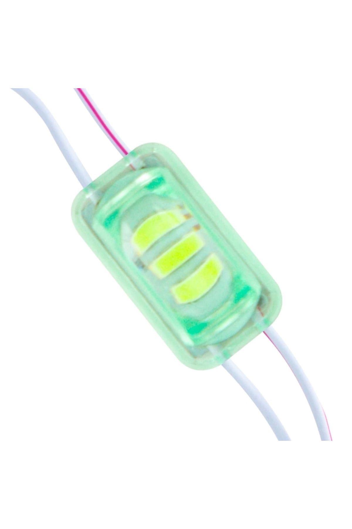 Miravm Modül Led 12v 1.5w Yeşil 2835 85 X 73mm Ip65 240-260lm 180 Derece (4172)