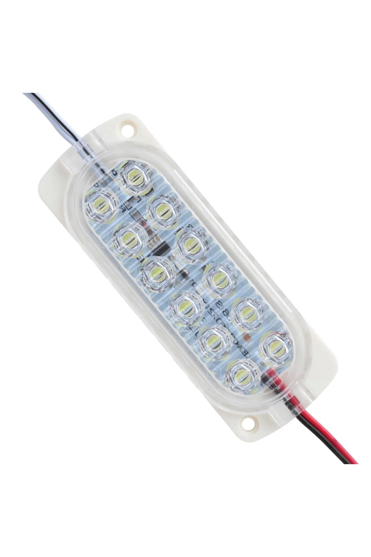 Miravm Parlak Yanıp Sönen Beyaz Modül Led 2835 24 Volt 1.2 Watt (4172)