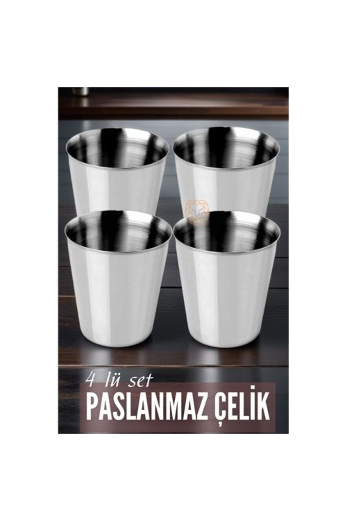 karadağsb Çelik Bardak Seti 4 Adet Fazio Giacinto Design