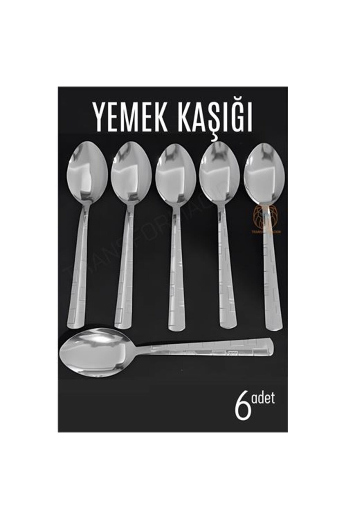 karadağsb Yemek Kaşığı Seti Veneta 6 Lı Paslanmaz