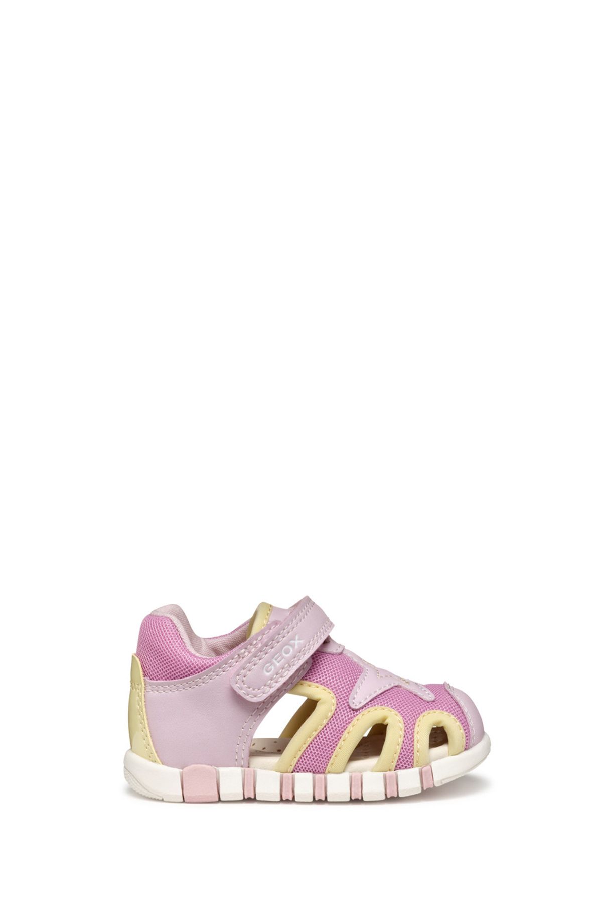 Baby Girl Pink B Sandal Iupidoo A - Synt + Mesh Banded Fabric Sandal B5517C0BC14CE82M Geox