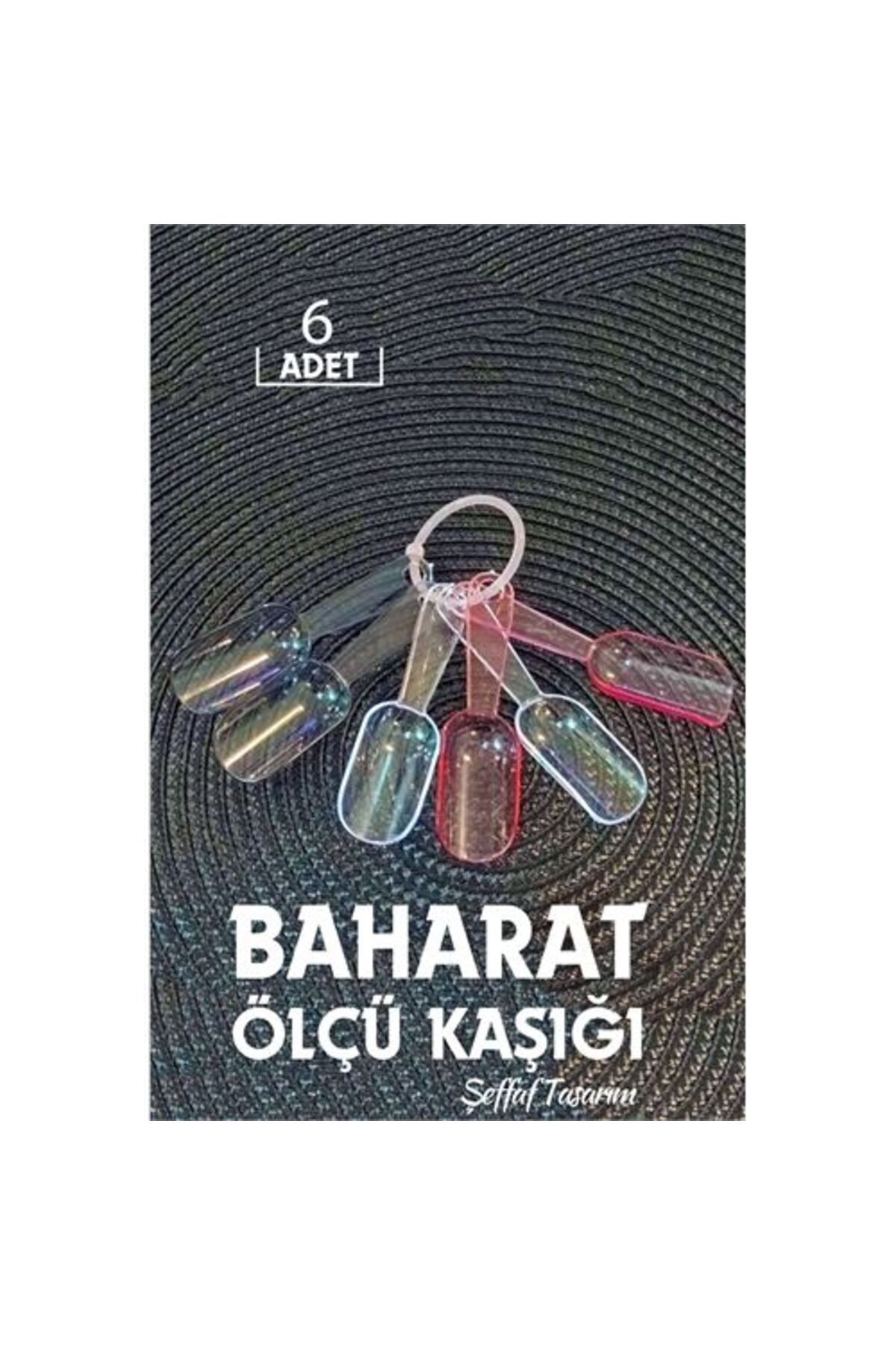 karadağsb 6 Lı Şeffaf Baharat Kaşığı Camino Design