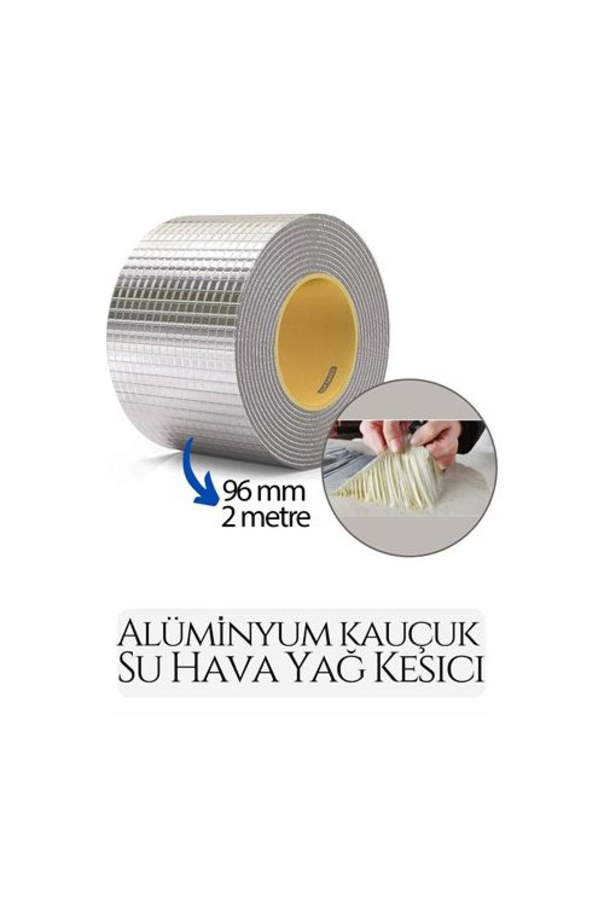 TYYLİ 96 mm Su Hava Yağ Kesici İzolasyon Bandı 2 Metre