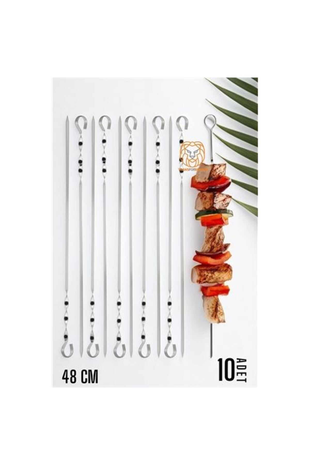 SAVA HOME COLLECTİON Ciğer Şiş Çubukları 48 cm 10 Adet